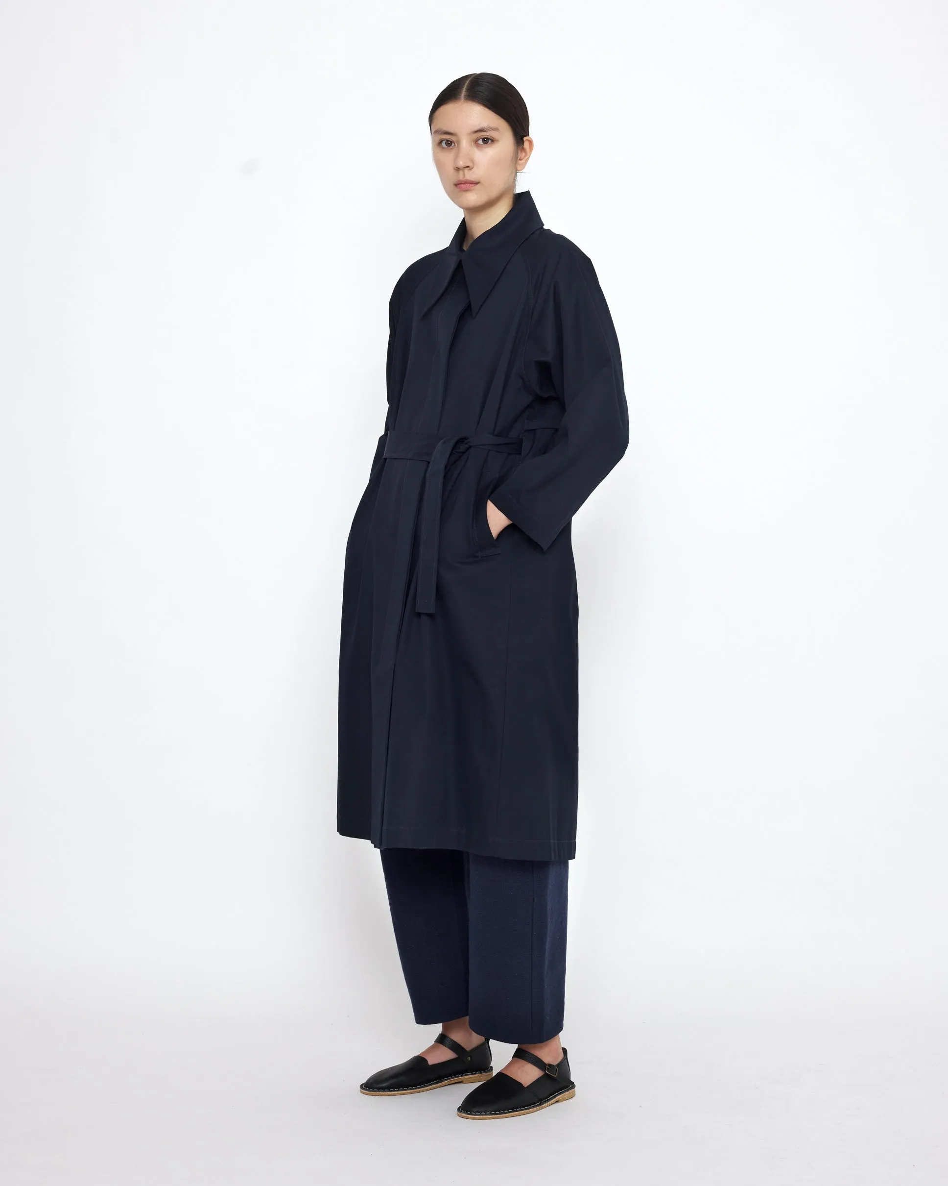 Spring Overcoat - SS25 - Navy sold by 7115 by Szeki product image thumbnail 4