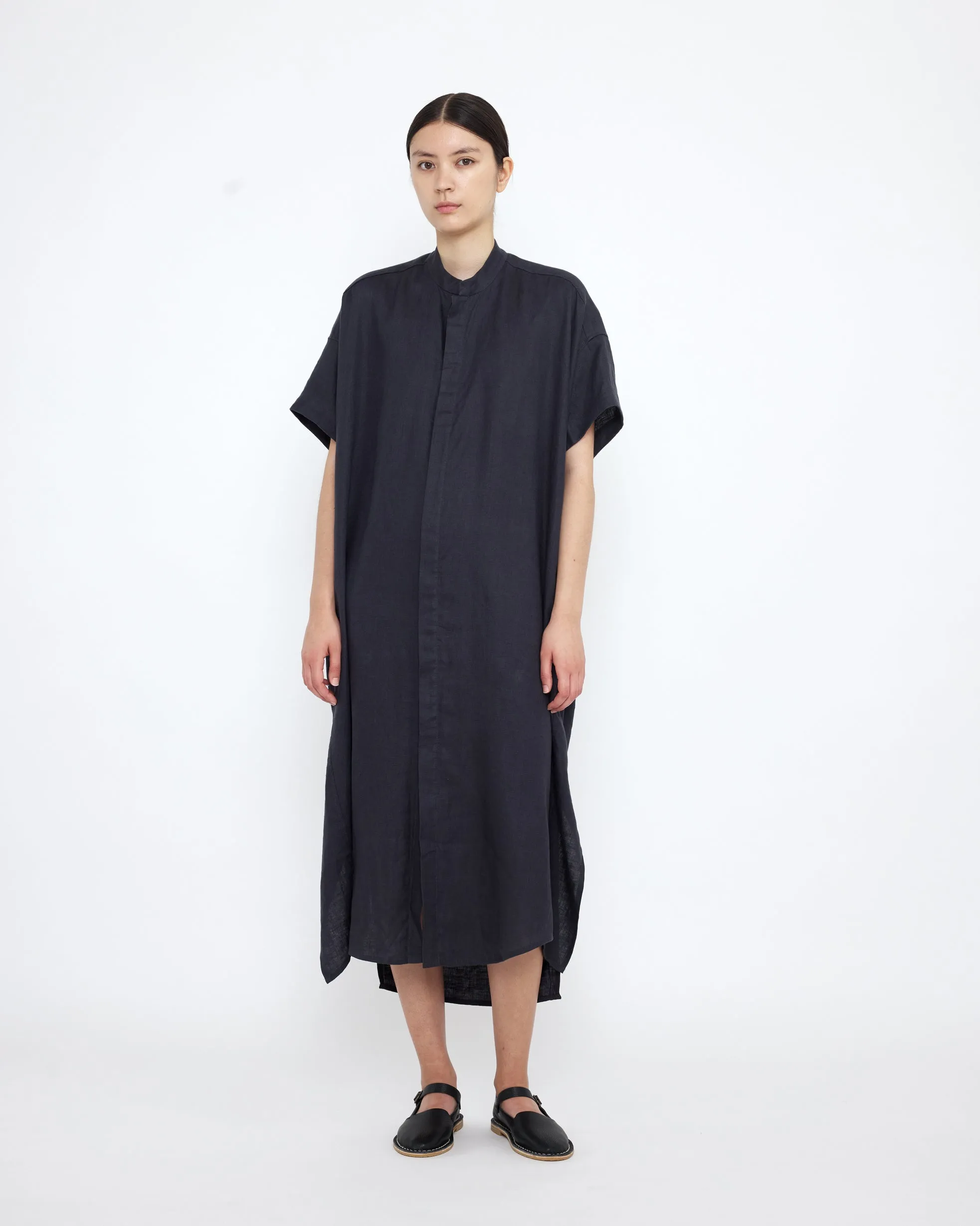 Linen Shirtdress - SS25 - Charcoal Blue sold by 7115 by Szeki product image thumbnail 5