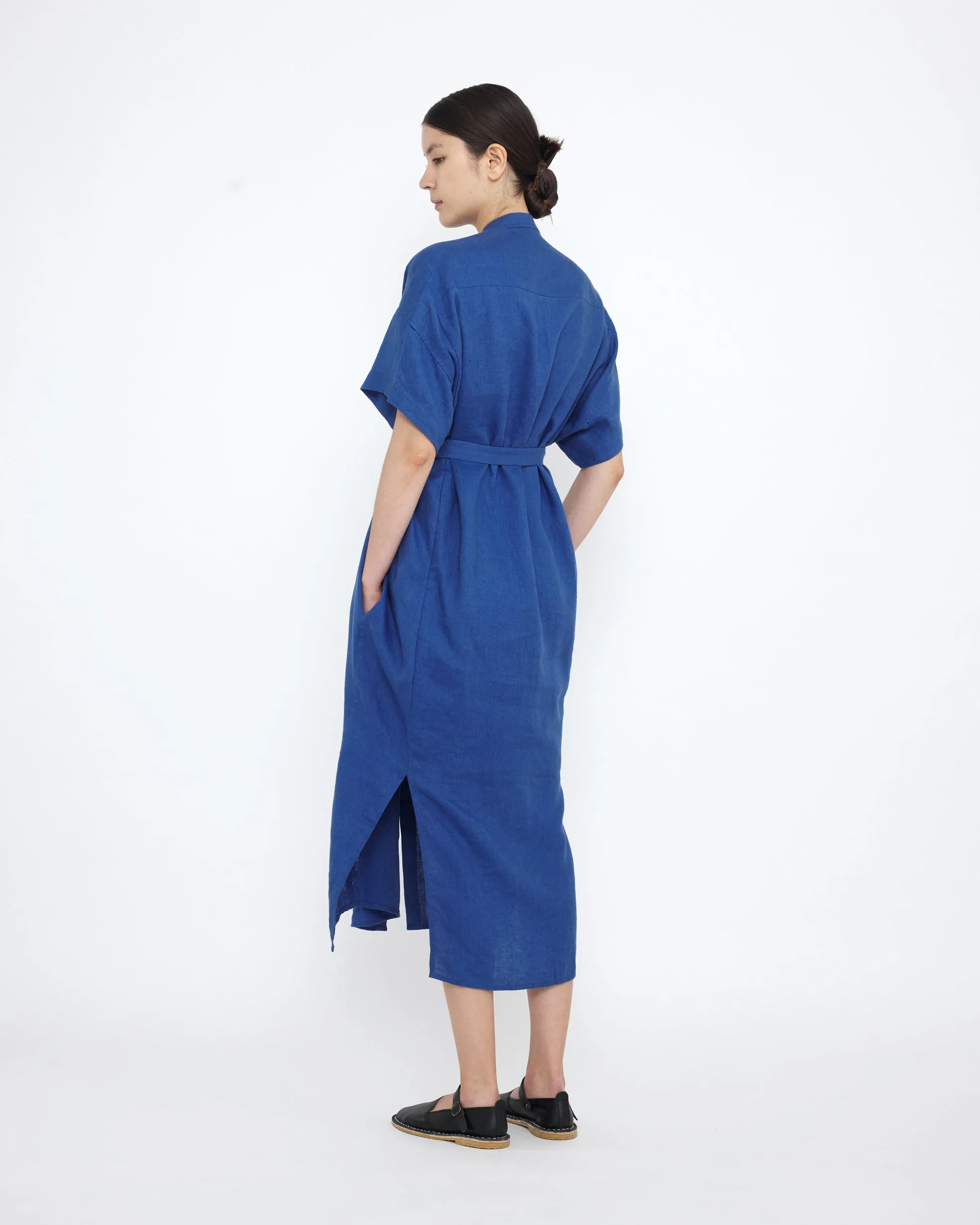 Linen Shirtdress - SS25 - Cobalt sold by 7115 by Szeki product image thumbnail 2