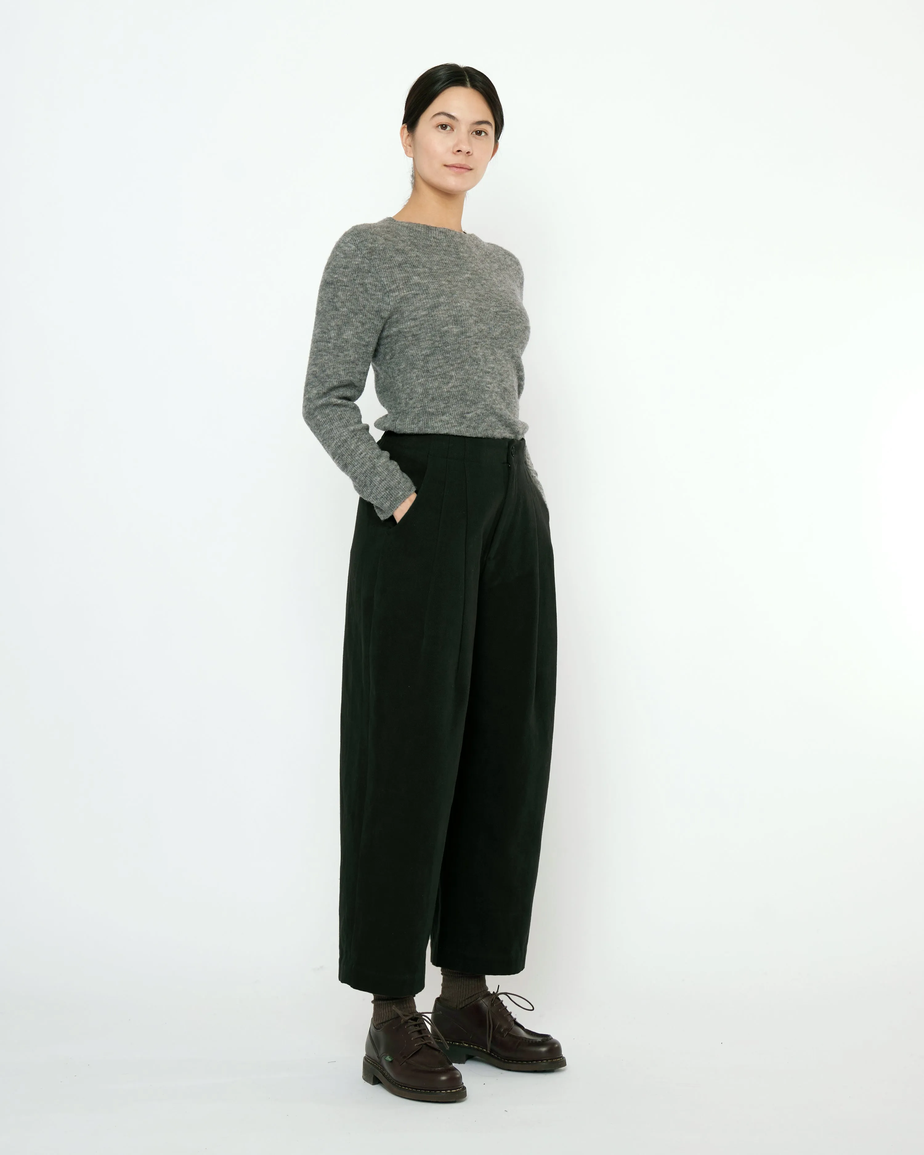 Signature Pleated Trouser - Fall Edition - Black sold by 7115 by Szeki product image thumbnail 4