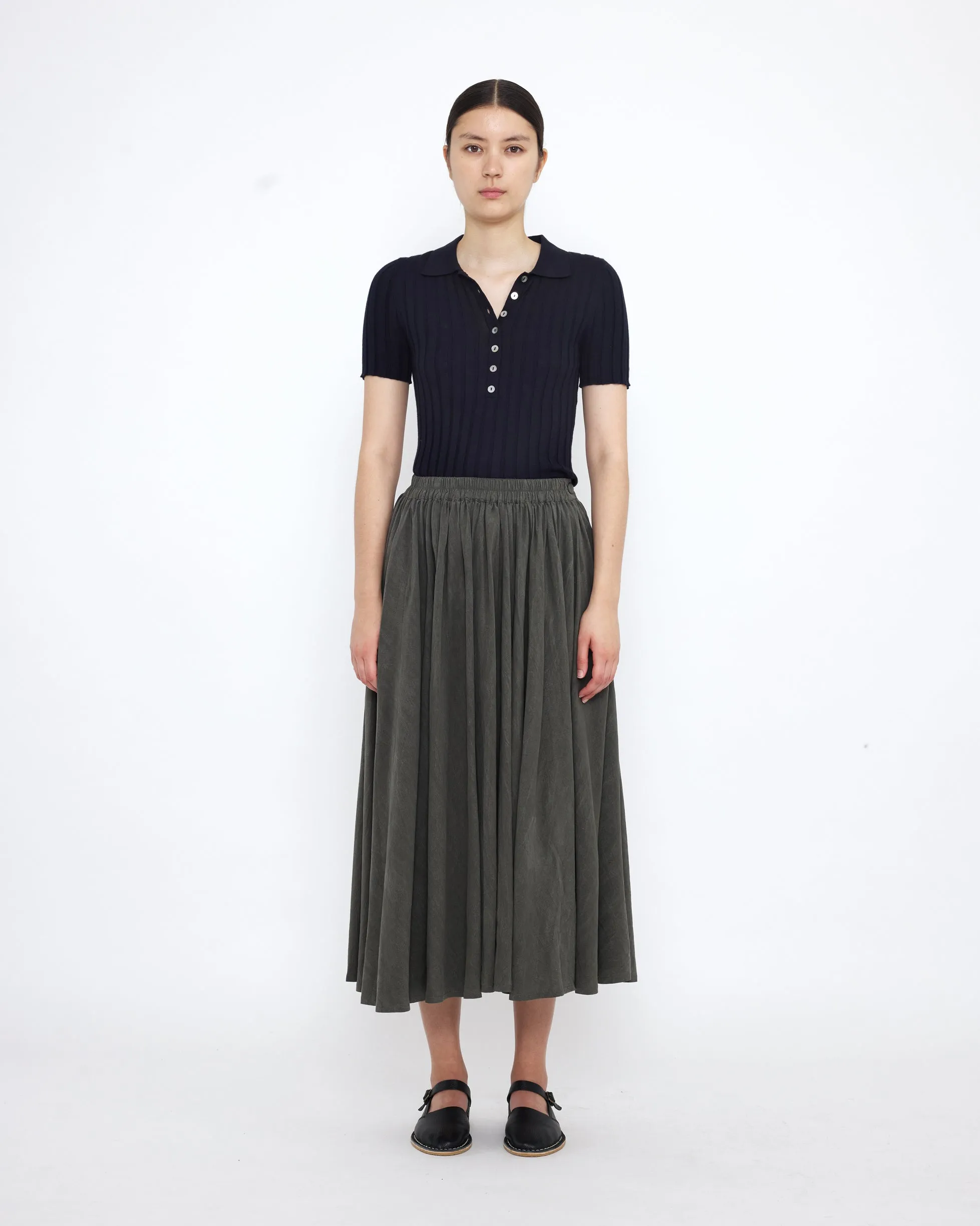 Collared Ribbed Fine Knit - SS25 - Color Options sold by 7115 by Szeki product image thumbnail 4