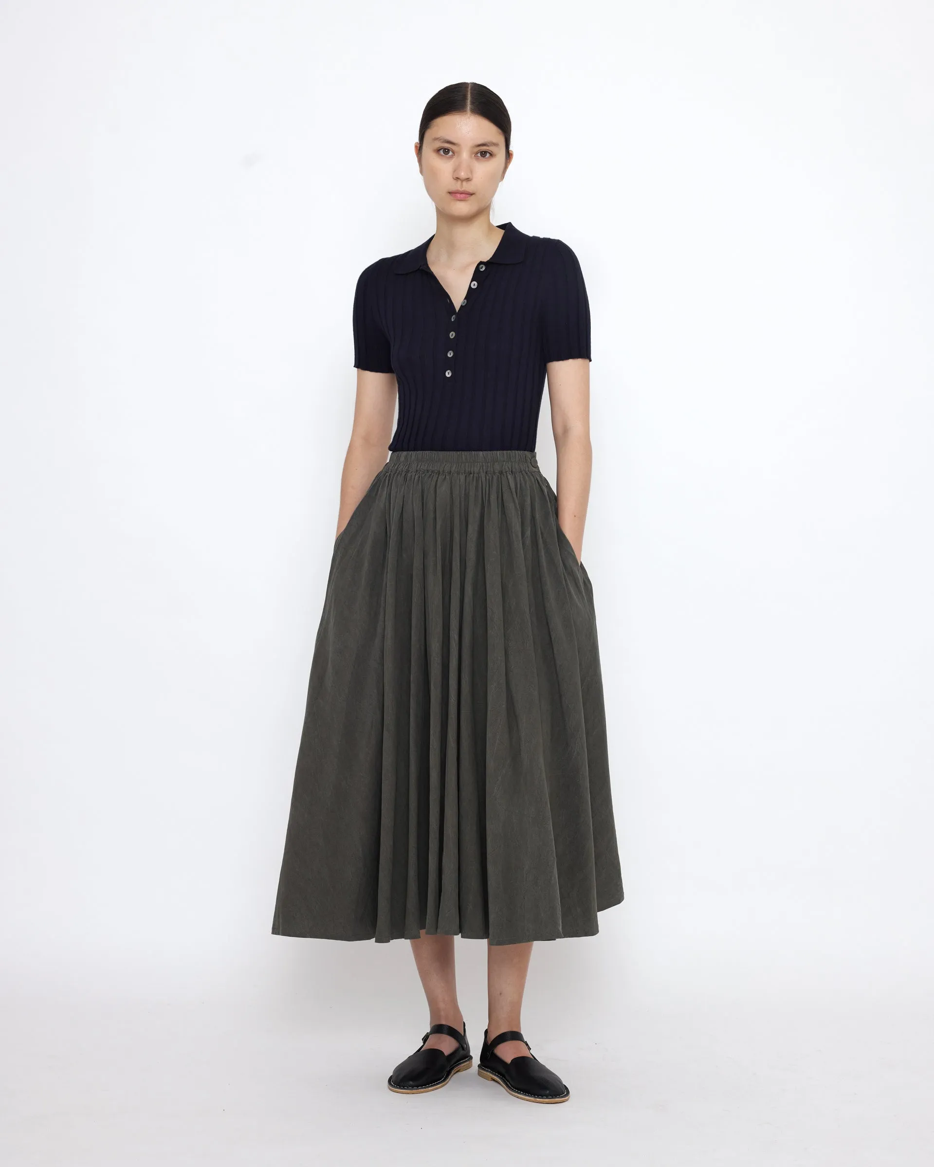 Collared Ribbed Fine Knit - SS25 - Color Options sold by 7115 by Szeki