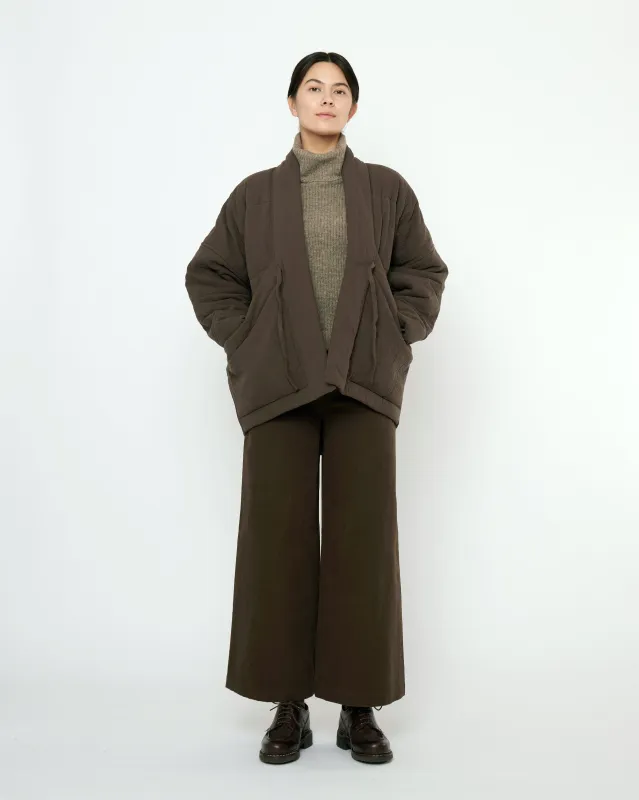 Signature Sumo Puffer - Textured Edition - Chalk Brown made by 7115 by Szeki