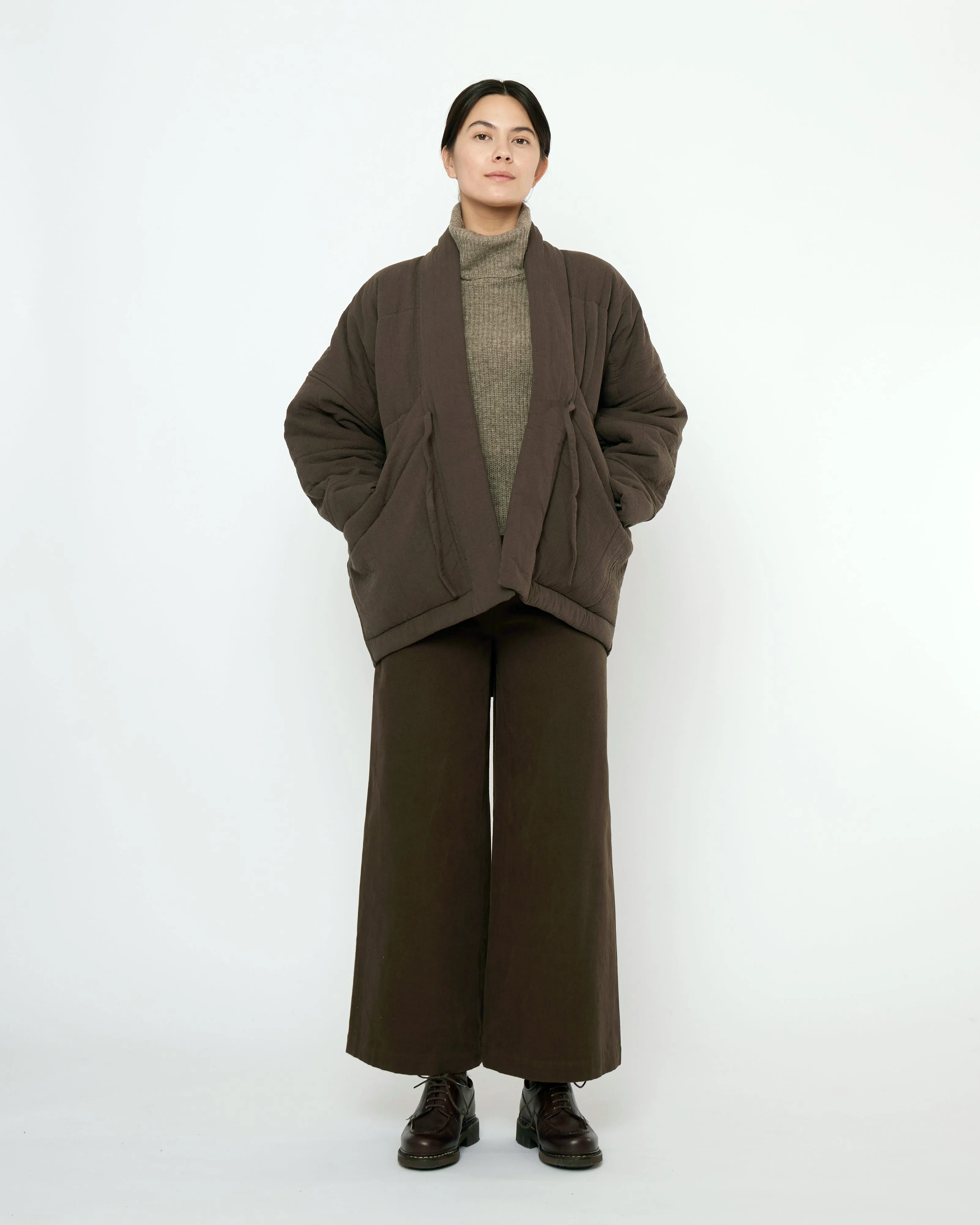 Signature Sumo Puffer - Textured Edition - Chalk Brown sold by 7115 by Szeki