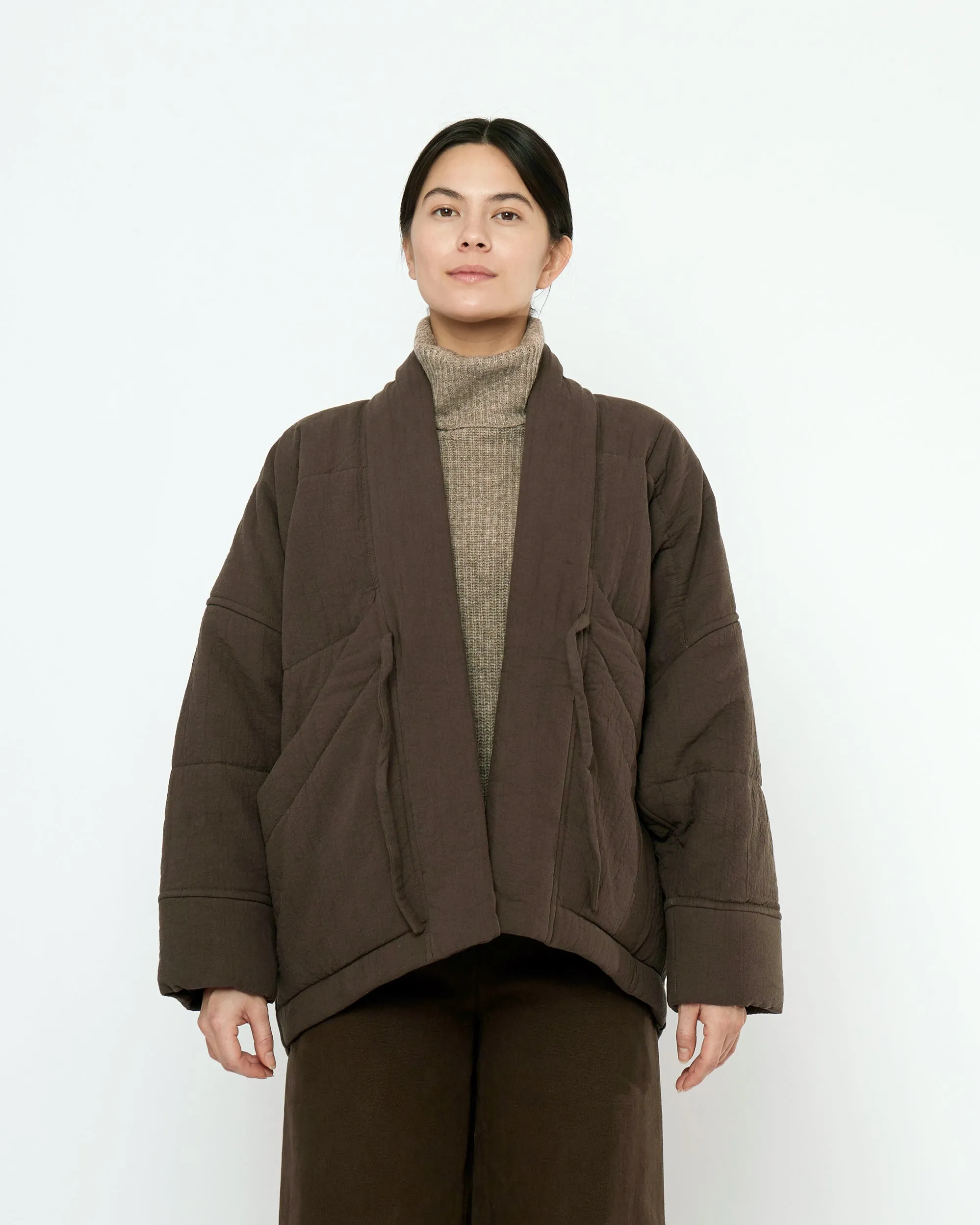 Signature Sumo Puffer - Textured Edition - Chalk Brown sold by 7115 by Szeki product image thumbnail 5