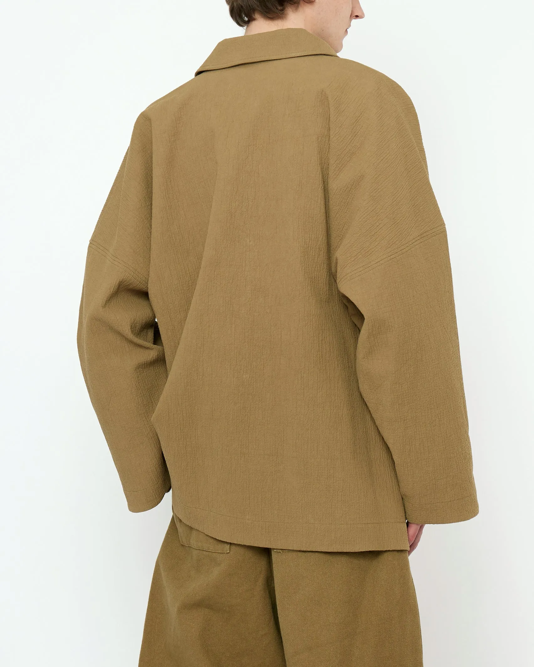 Pockets Shirt Jacket - FW25 - Kelp sold by 7115 by Szeki product image thumbnail 3