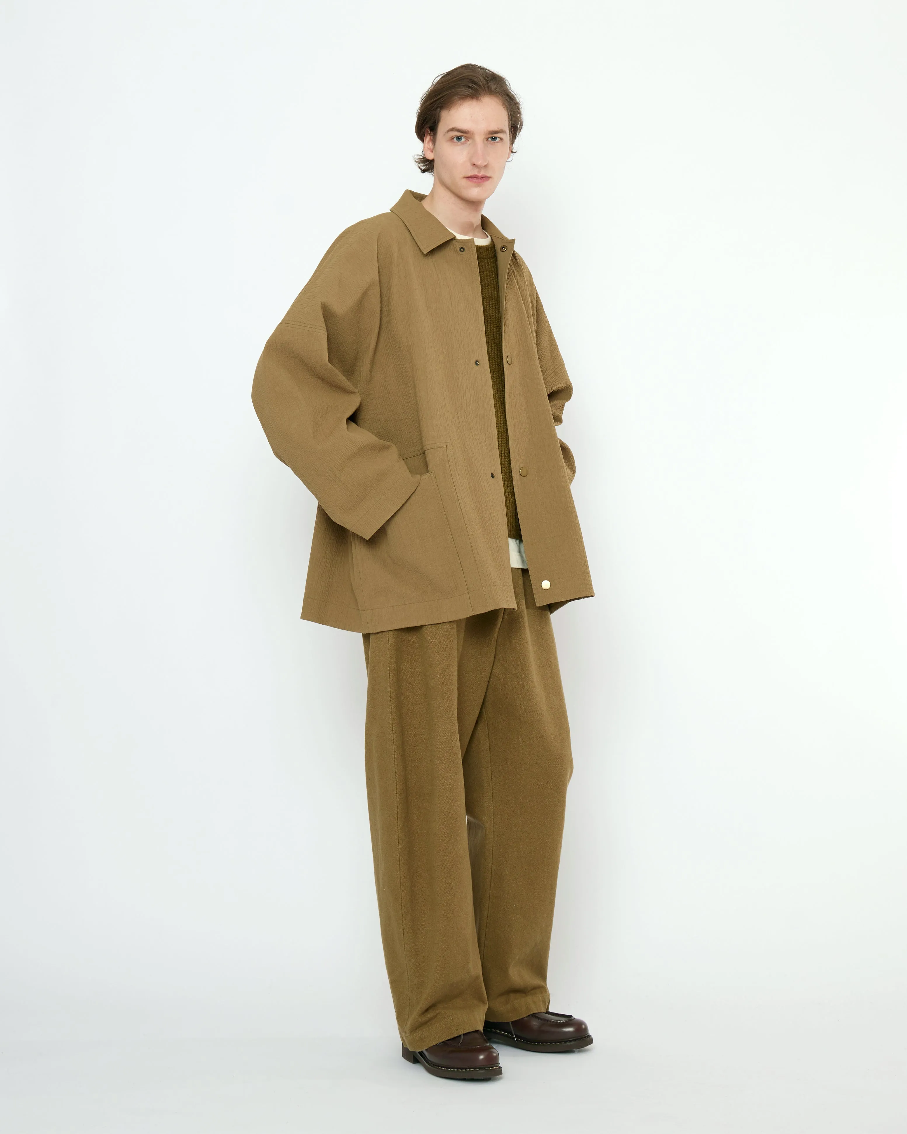 Pockets Shirt Jacket - FW25 - Kelp sold by 7115 by Szeki