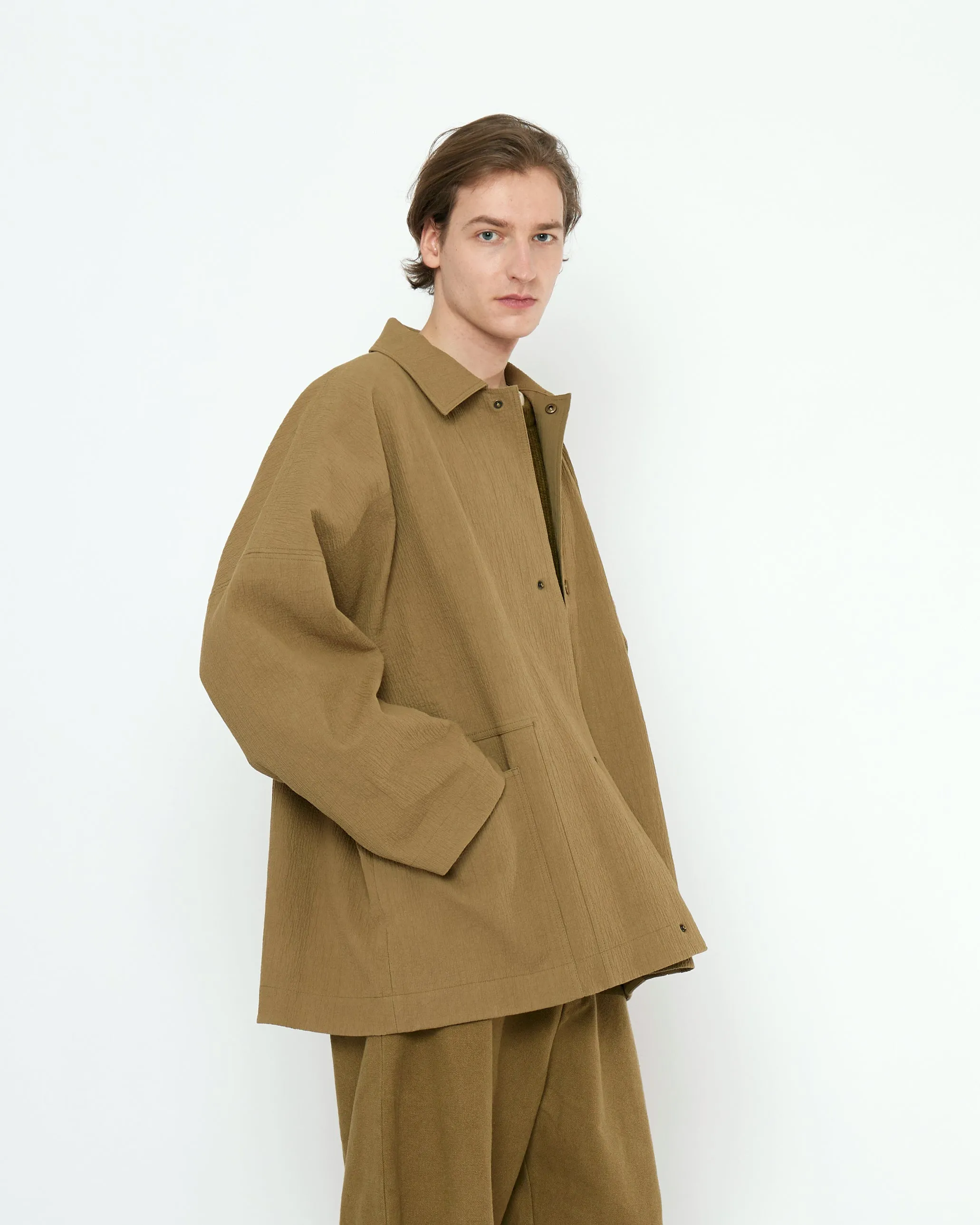 Pockets Shirt Jacket - FW25 - Kelp sold by 7115 by Szeki product image thumbnail 2