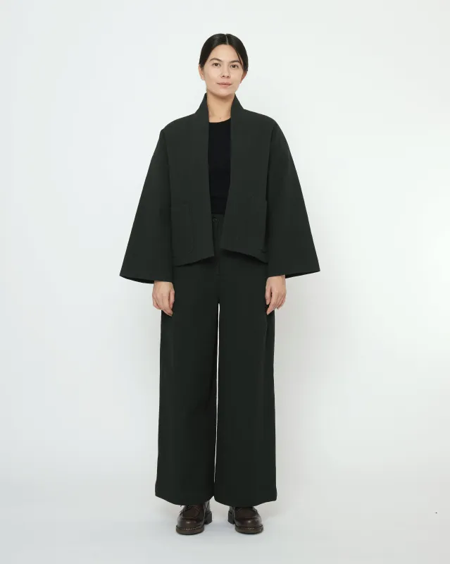 Textured Pockets Blazer - FW25 - Black sold by 7115 by Szeki
