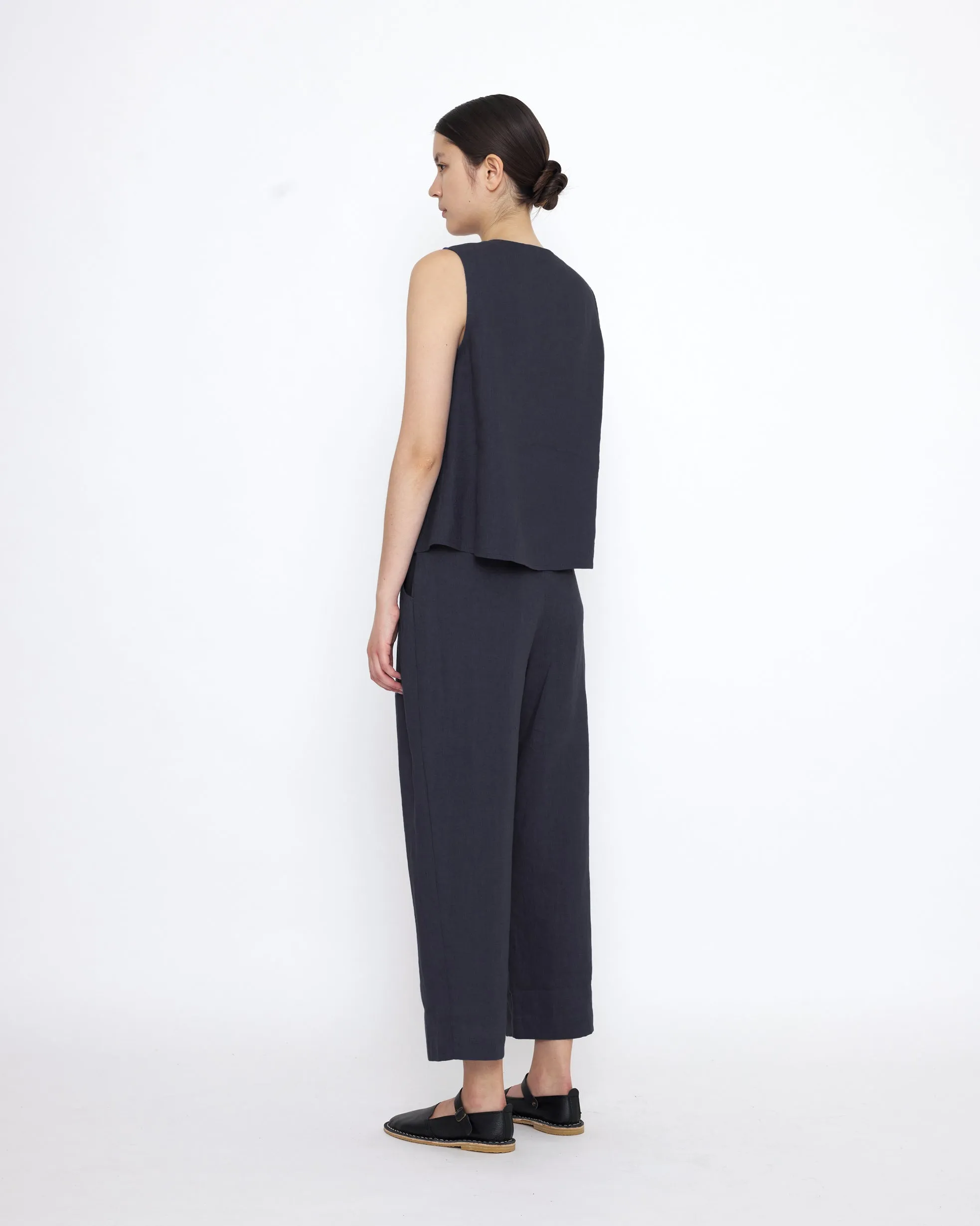 Linen Playtop - SS25 - Charcoal Blue sold by 7115 by Szeki product image thumbnail 2