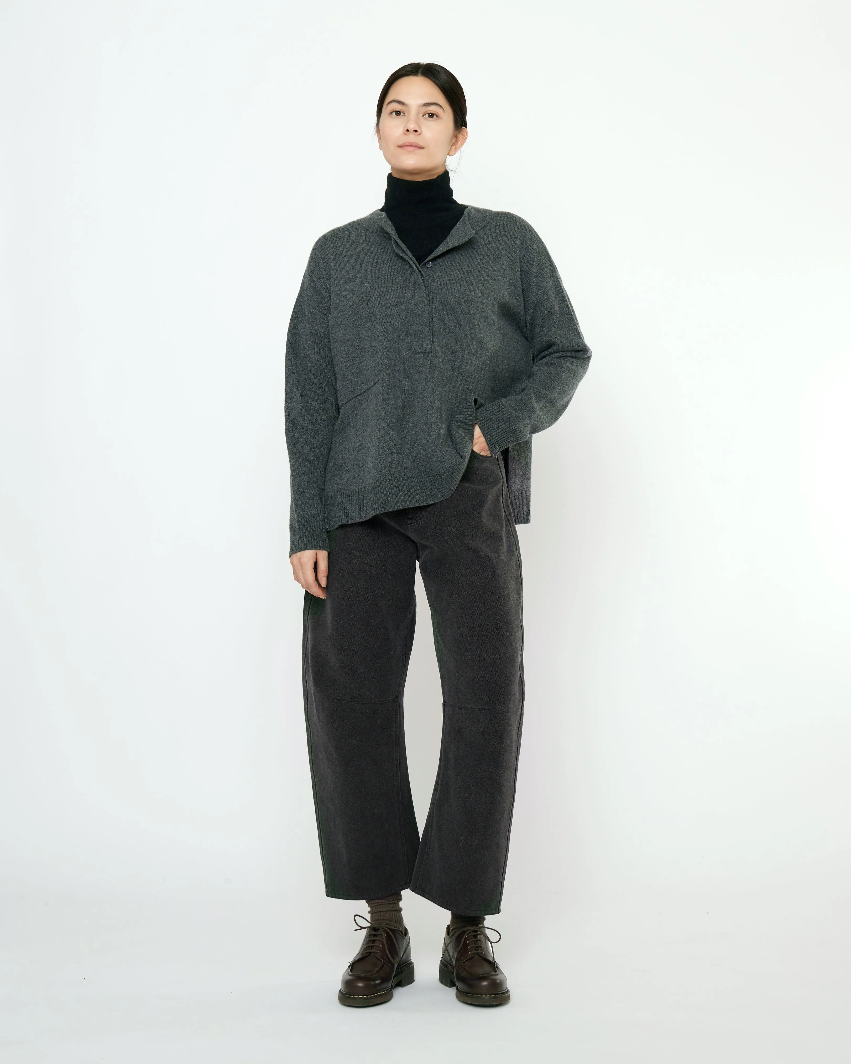 Relaxed Pocket Sweater - FW25 - Gray sold by 7115 by Szeki