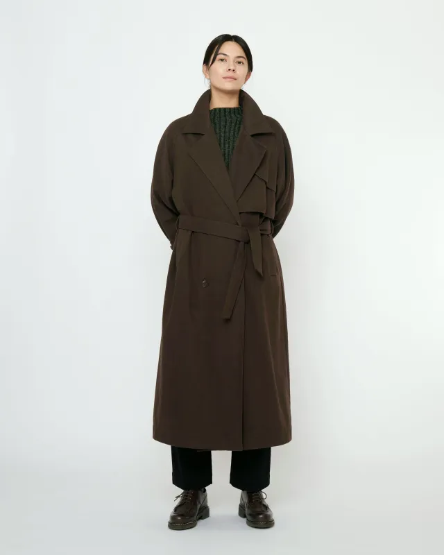 Fall Long Trench - FW25 - Molasses made by 7115 by Szeki