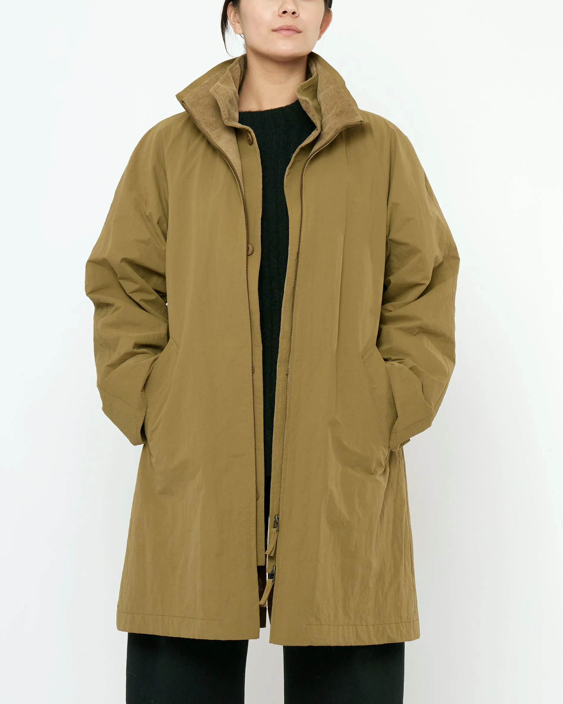 Double Collar Overcoat - FW25 - Kelp sold by 7115 by Szeki product image thumbnail 2