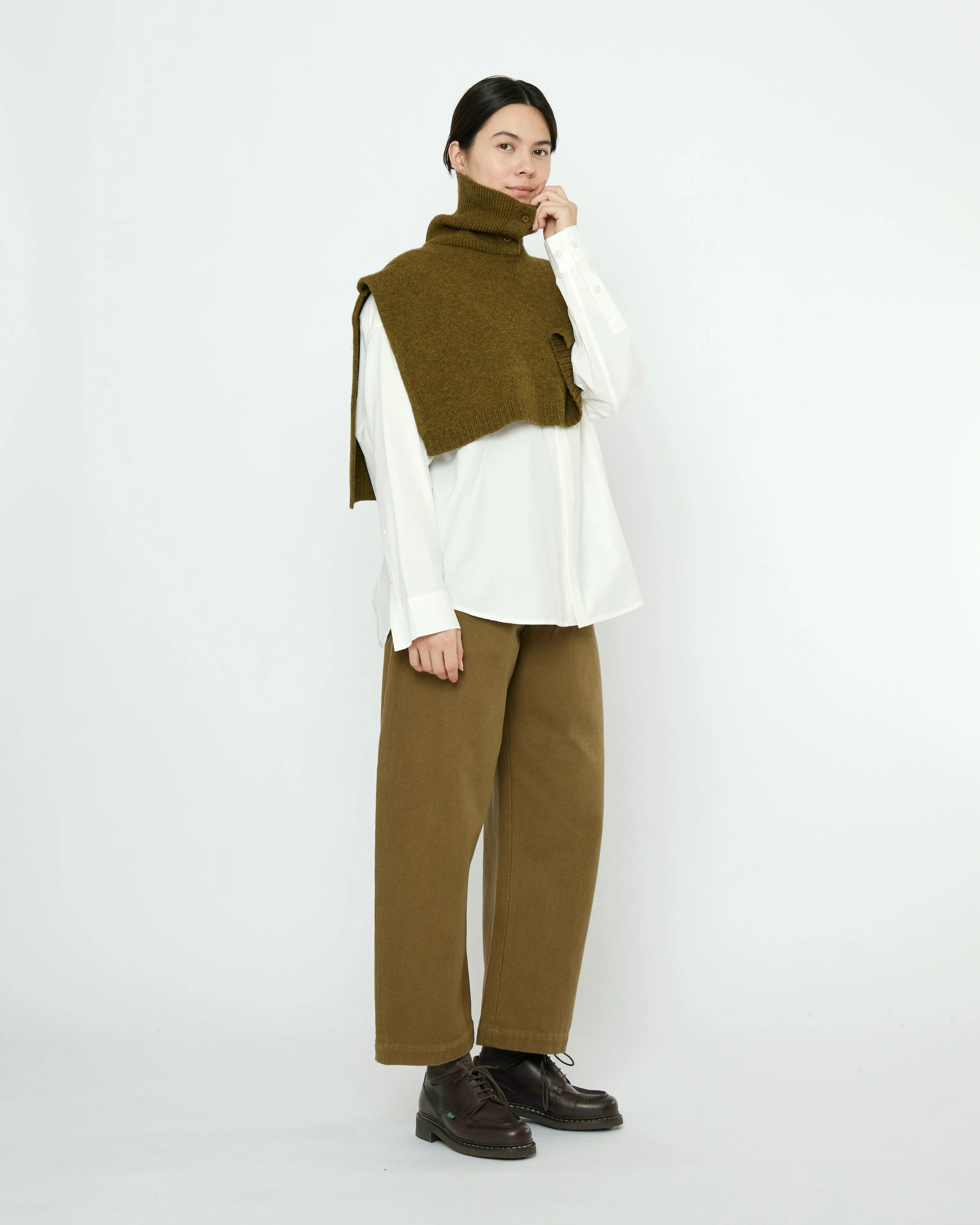 Knit Turtleneck Vest - FW25 - Kelp sold by 7115 by Szeki