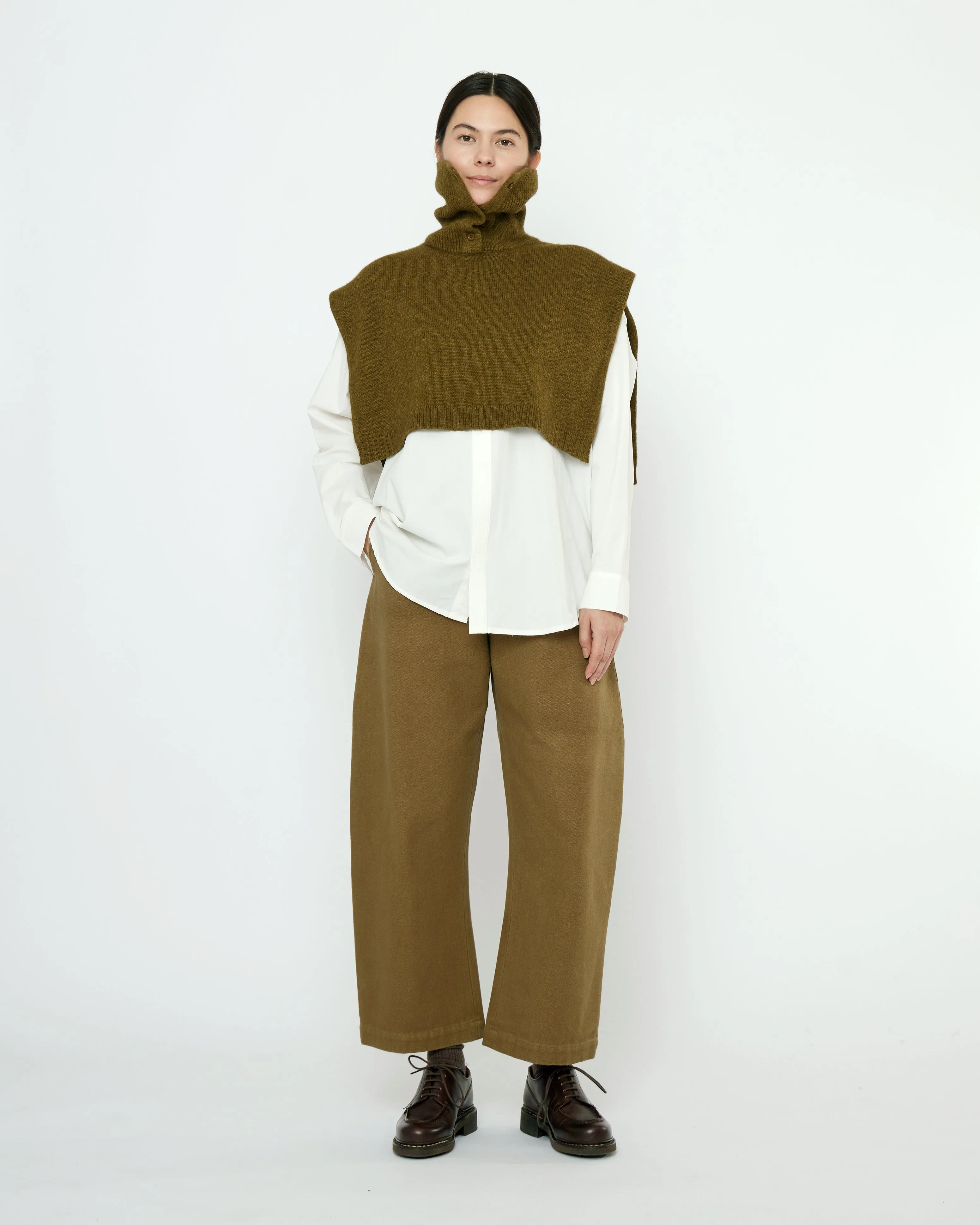 Knit Turtleneck Vest - FW25 - Kelp sold by 7115 by Szeki product image thumbnail 2