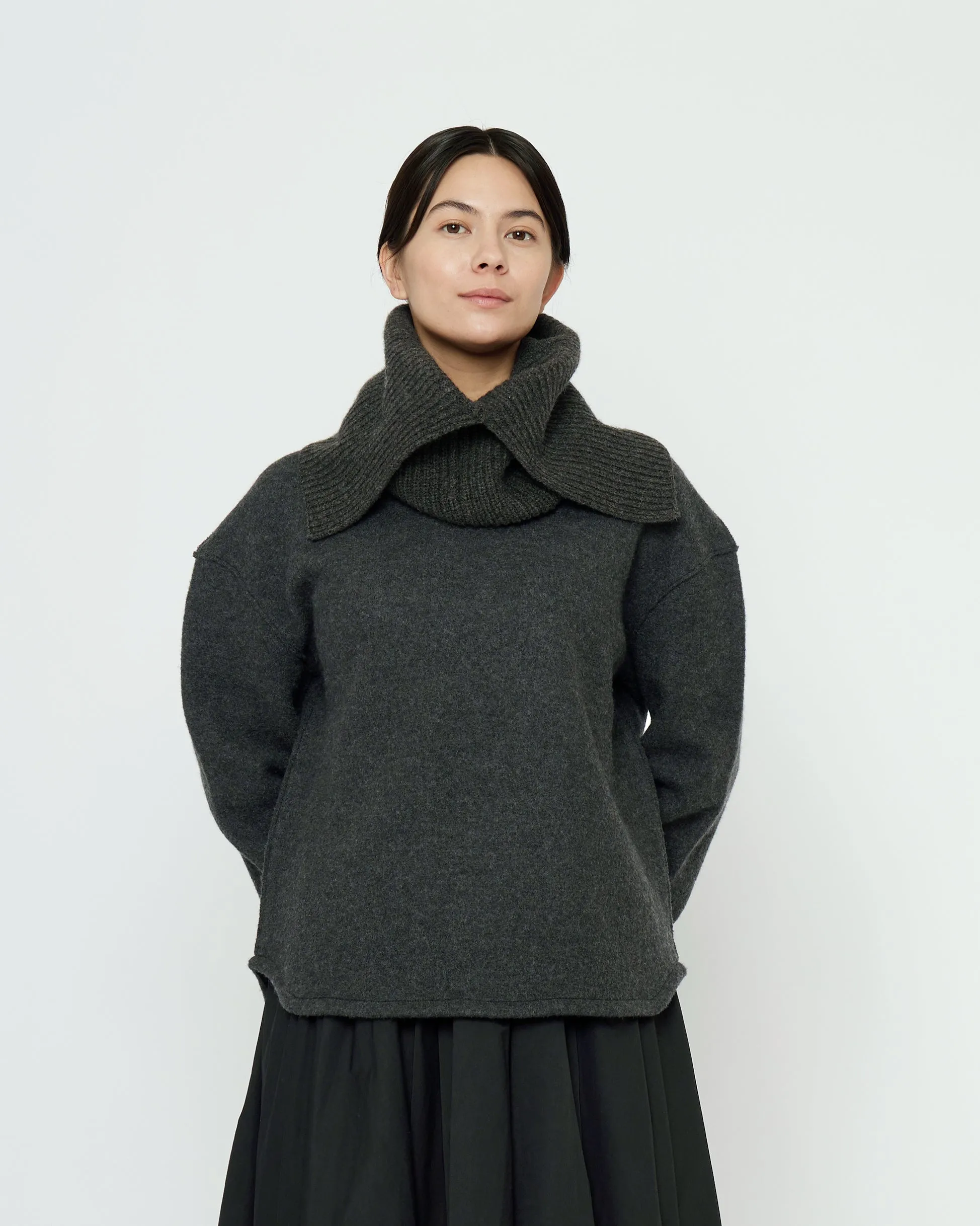 Yak Collar - FW25 - Charcoal sold by 7115 by Szeki