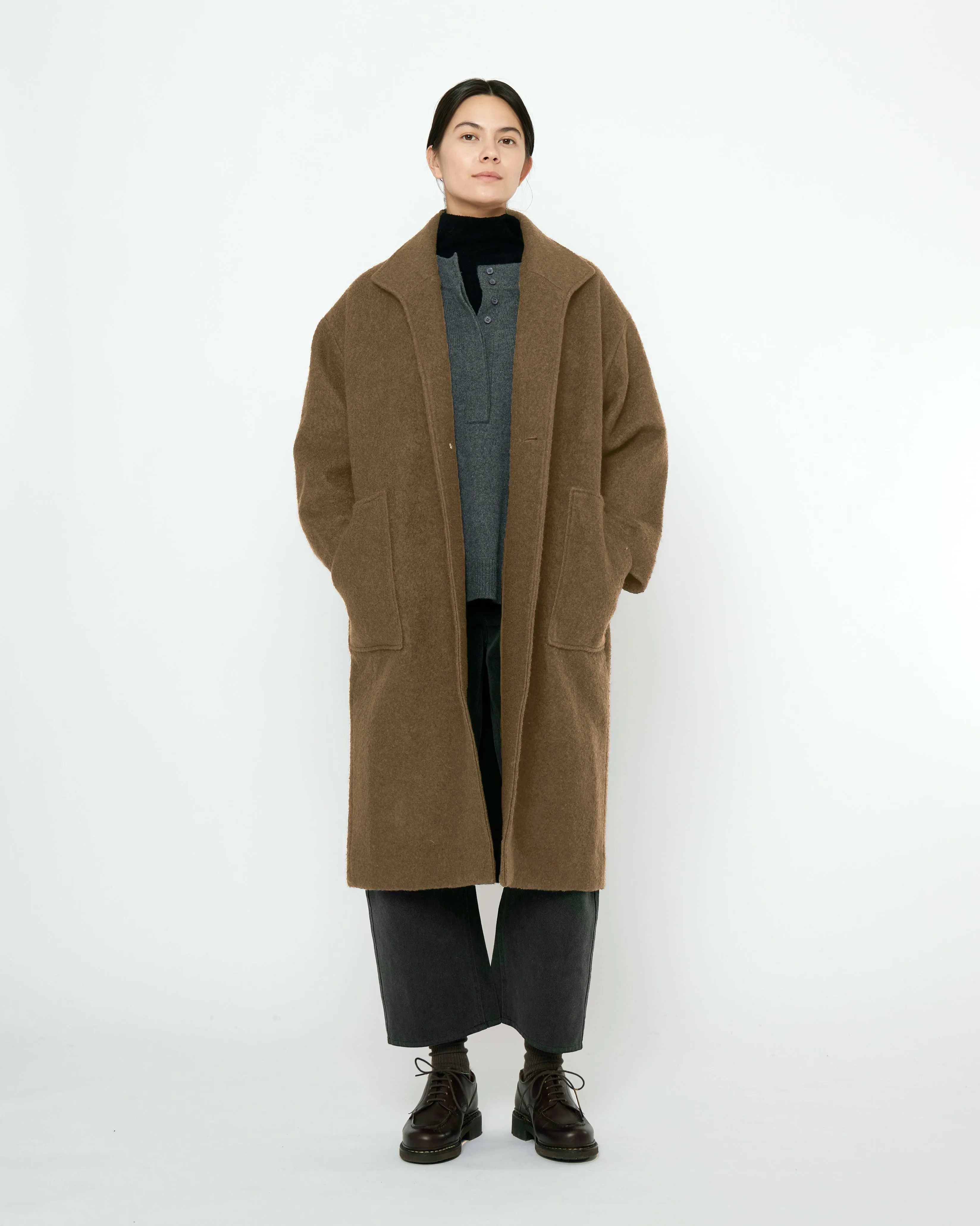 Fall Lapel Coat - FW25 - Kelp sold by 7115 by Szeki product image thumbnail 2