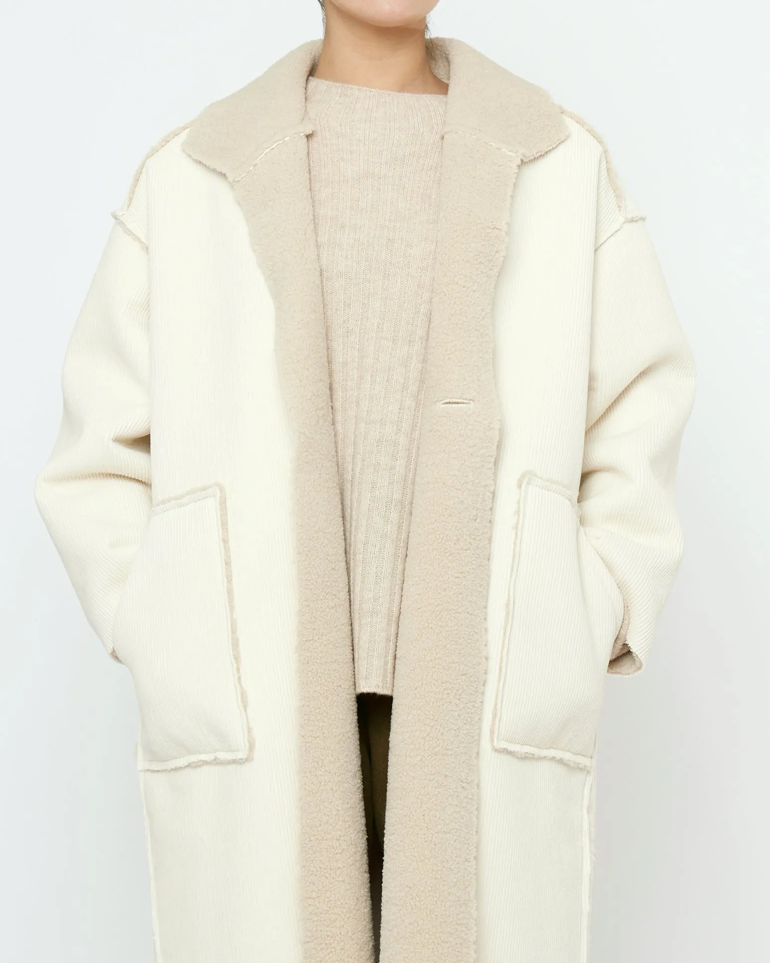 Double Faced Corduroy Coat - FW25 - Off-White sold by 7115 by Szeki product image thumbnail 3