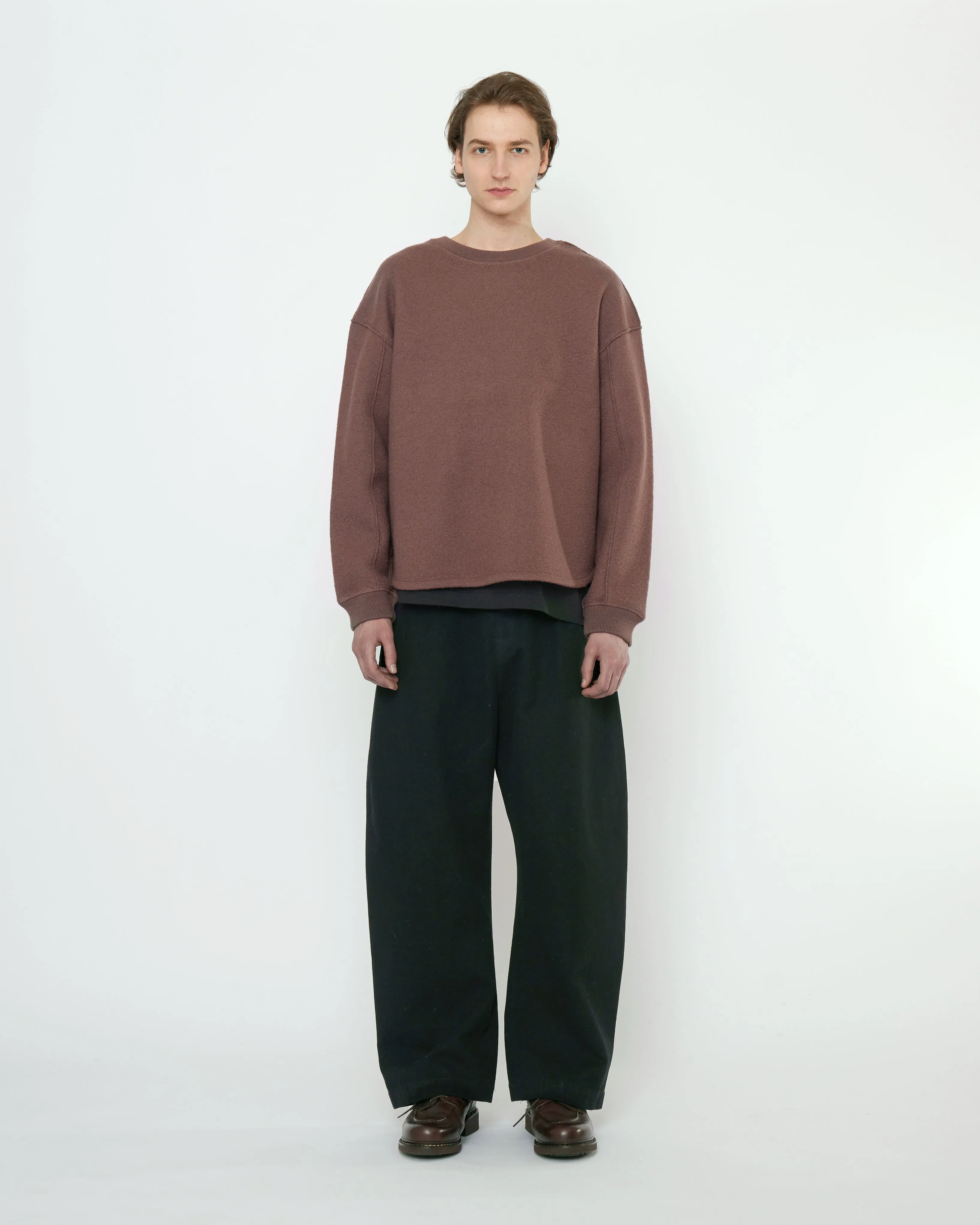 Boiled Wool Keepsake Jumper - FW25 - Mauve sold by 7115 by Szeki