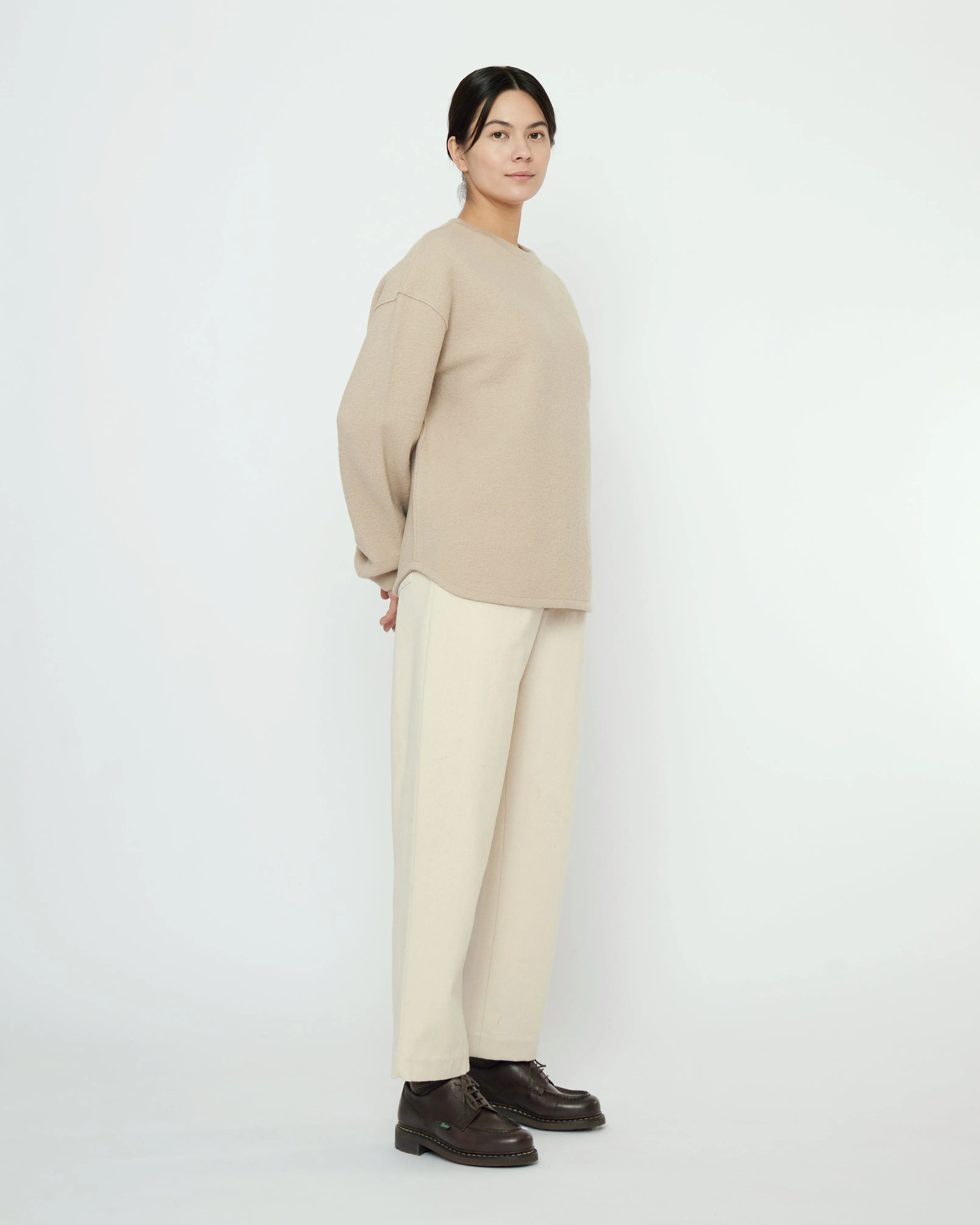 Boiled Wool Keepsake Jumper - FW25 - Sand Beige sold by 7115 by Szeki product image thumbnail 3