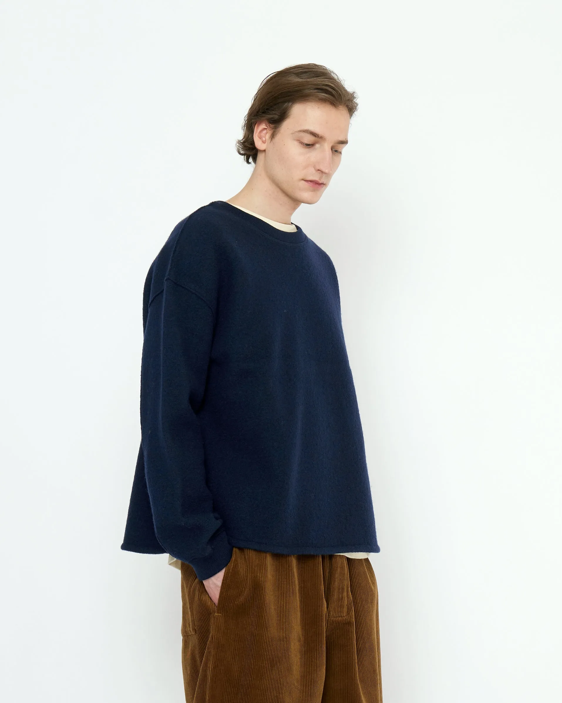 Boiled Wool Keepsake Jumper - FW25 - Navy sold by 7115 by Szeki product image thumbnail 2