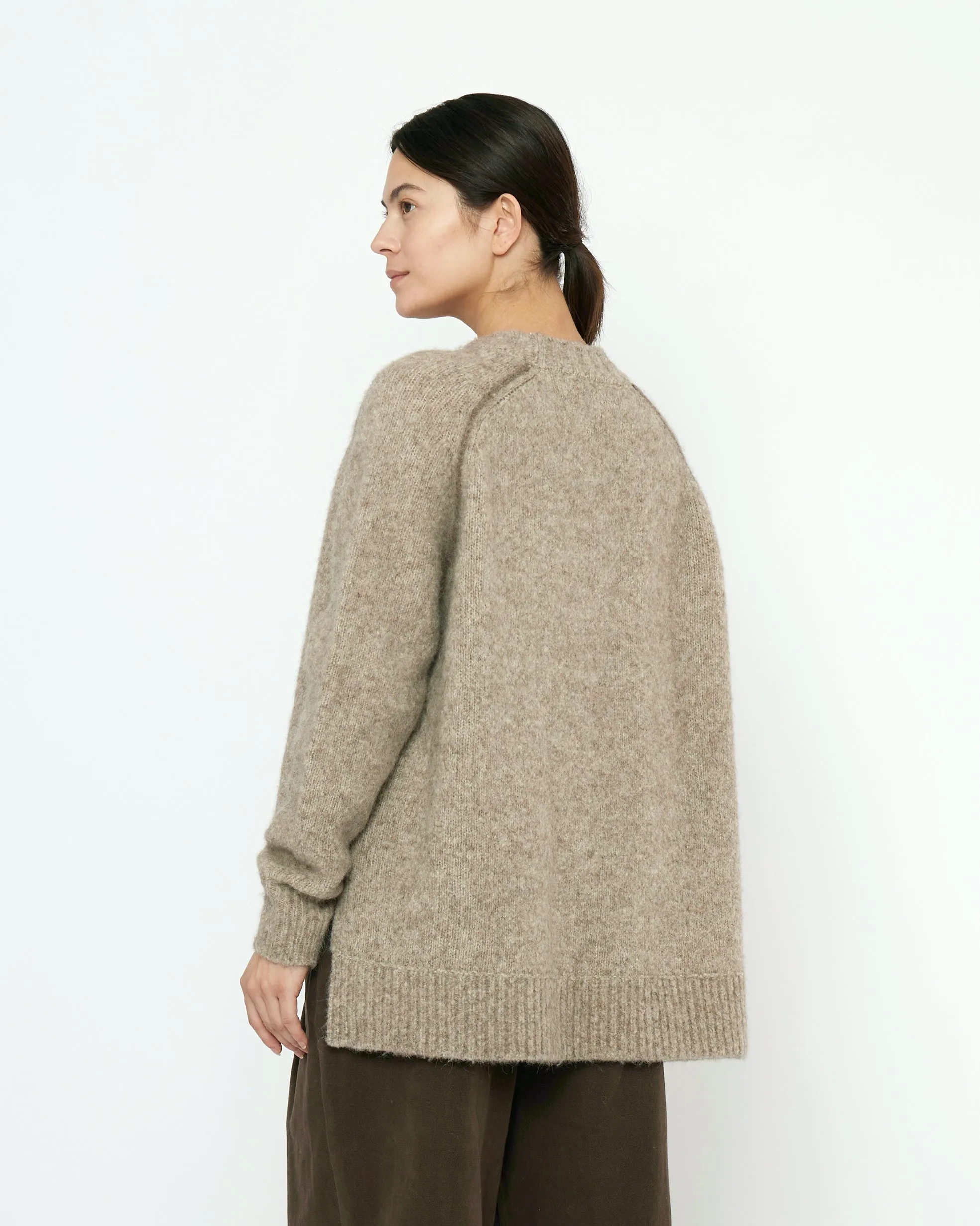 Rolled Seams Pullover - FW25 - Light Taupe sold by 7115 by Szeki product image thumbnail 2