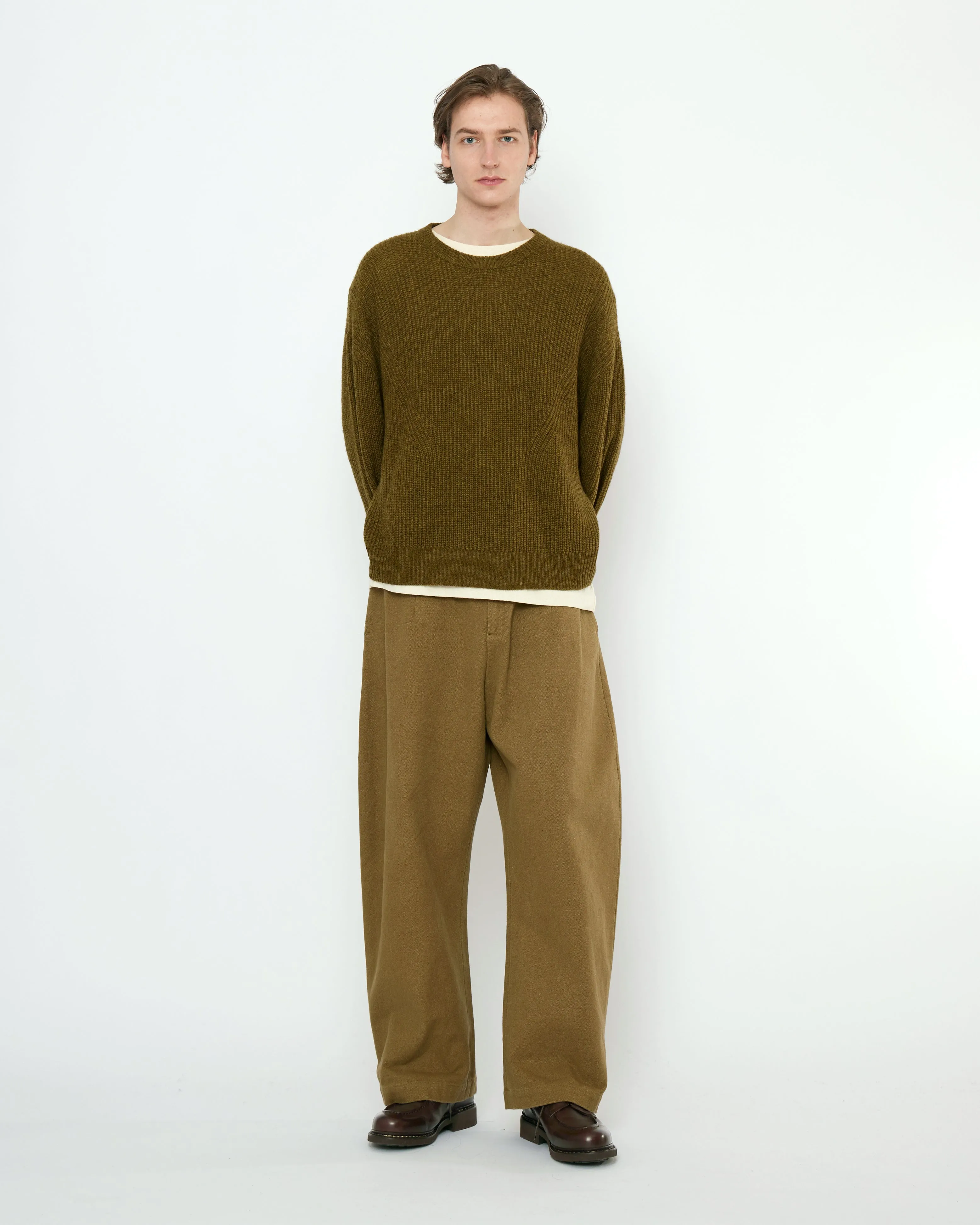 Signature Poet Sleeves Sweater - Yak Edition - Kelp sold by 7115 by Szeki