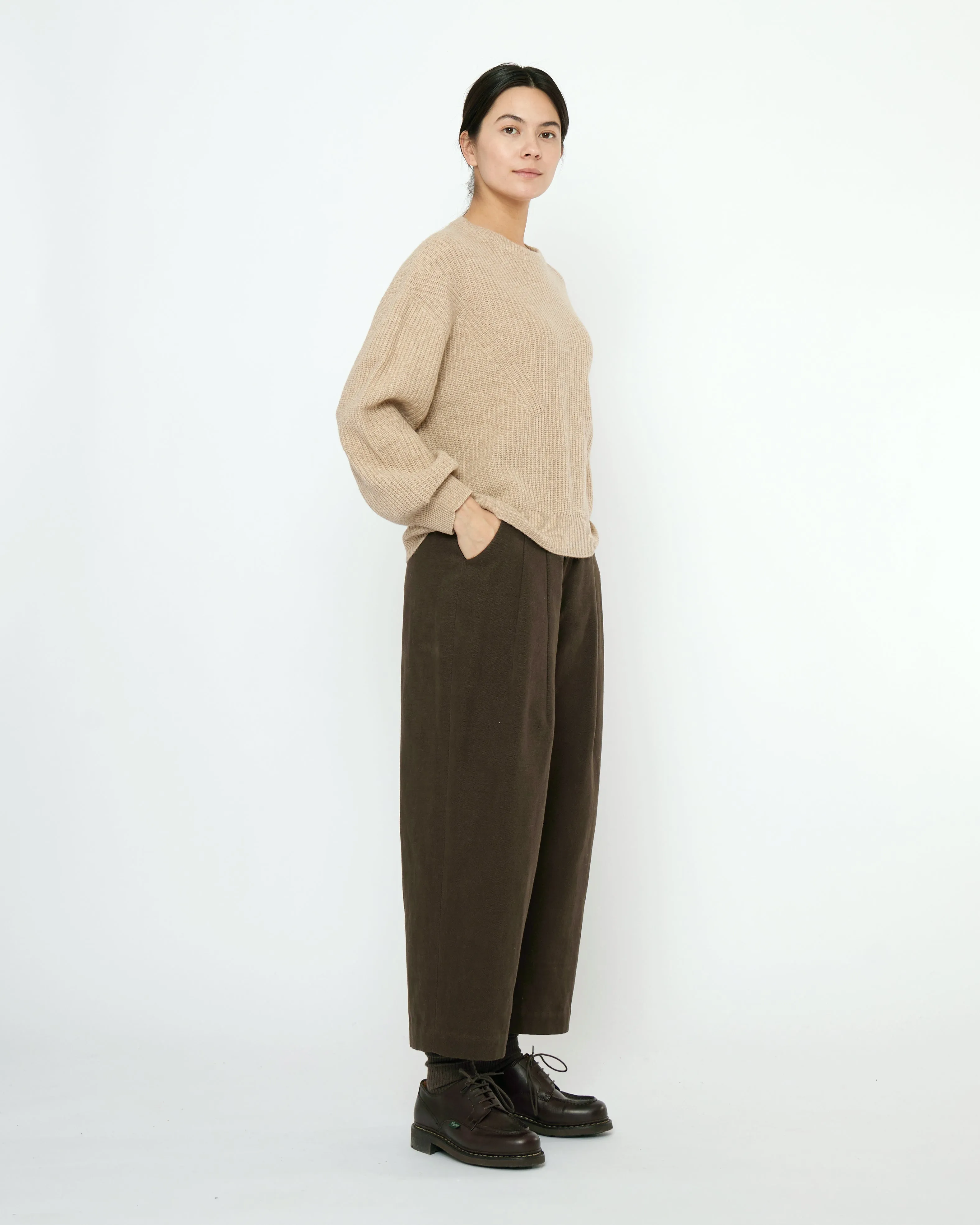 Signature Poet Sleeves Sweater - Yak Edition - Almond sold by 7115 by Szeki product image thumbnail 4