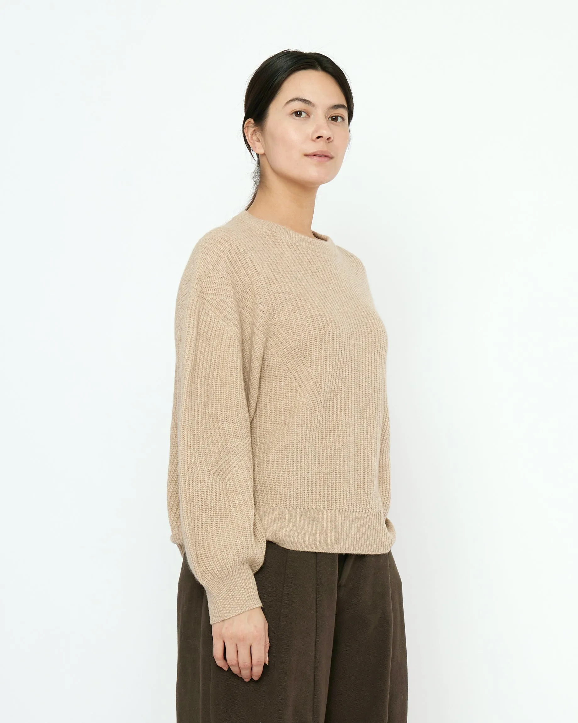 Signature Poet Sleeves Sweater - Yak Edition - Almond sold by 7115 by Szeki product image thumbnail 2