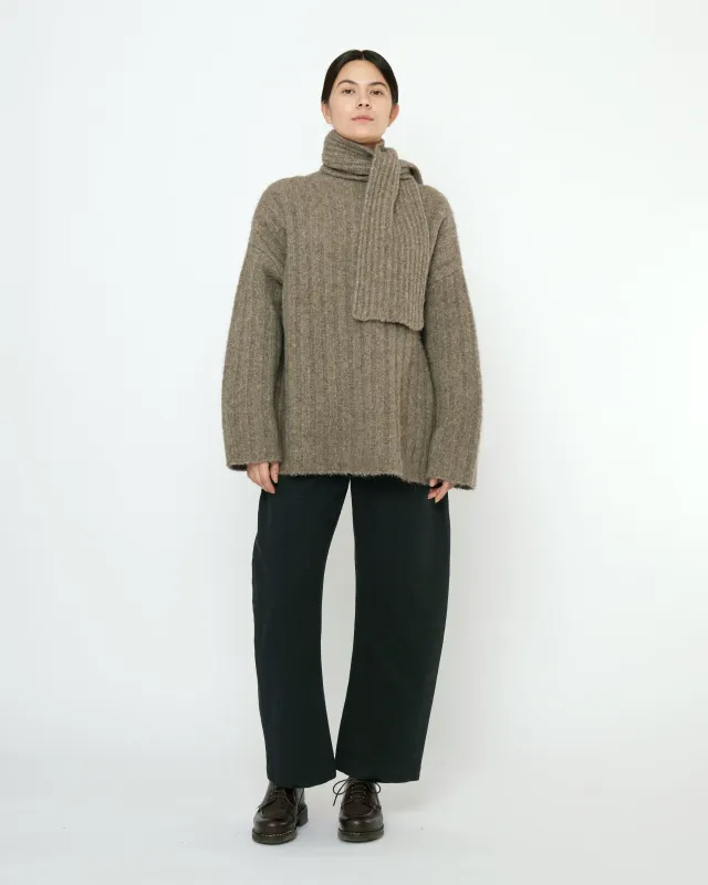 Chunky Mockneck - FW25 - Taupe sold by 7115 by Szeki