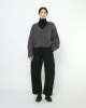 Chunky V-Neck Sweater - FW25 - Plum Gray sold by 7115 by Szeki