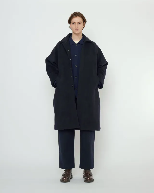 Wool Duster - FW25 - Navy Black sold by 7115 by Szeki