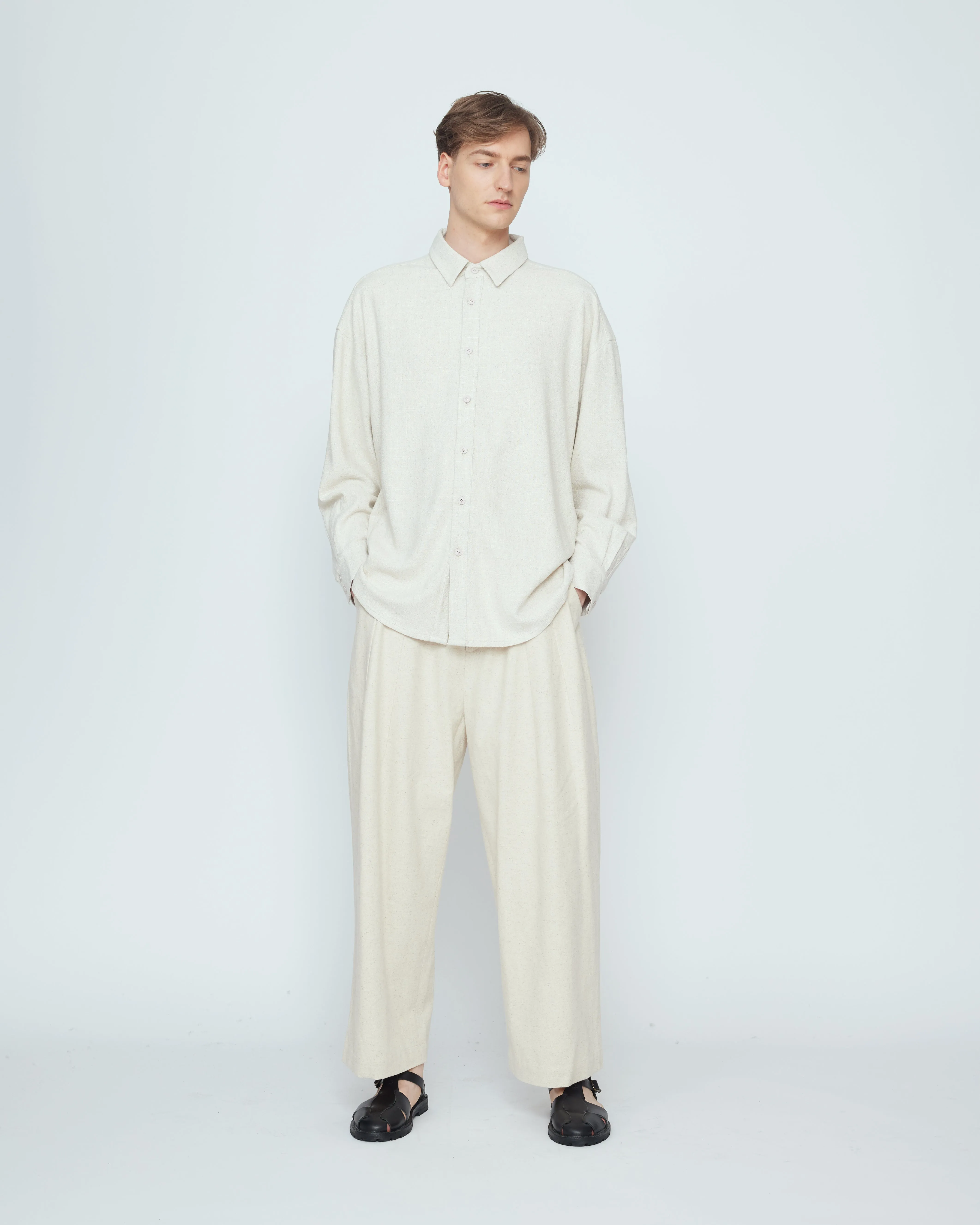 Signature Unisex Dolman Shirt - Classic Edition - Oatmeal sold by 7115 by Szeki product image thumbnail 3