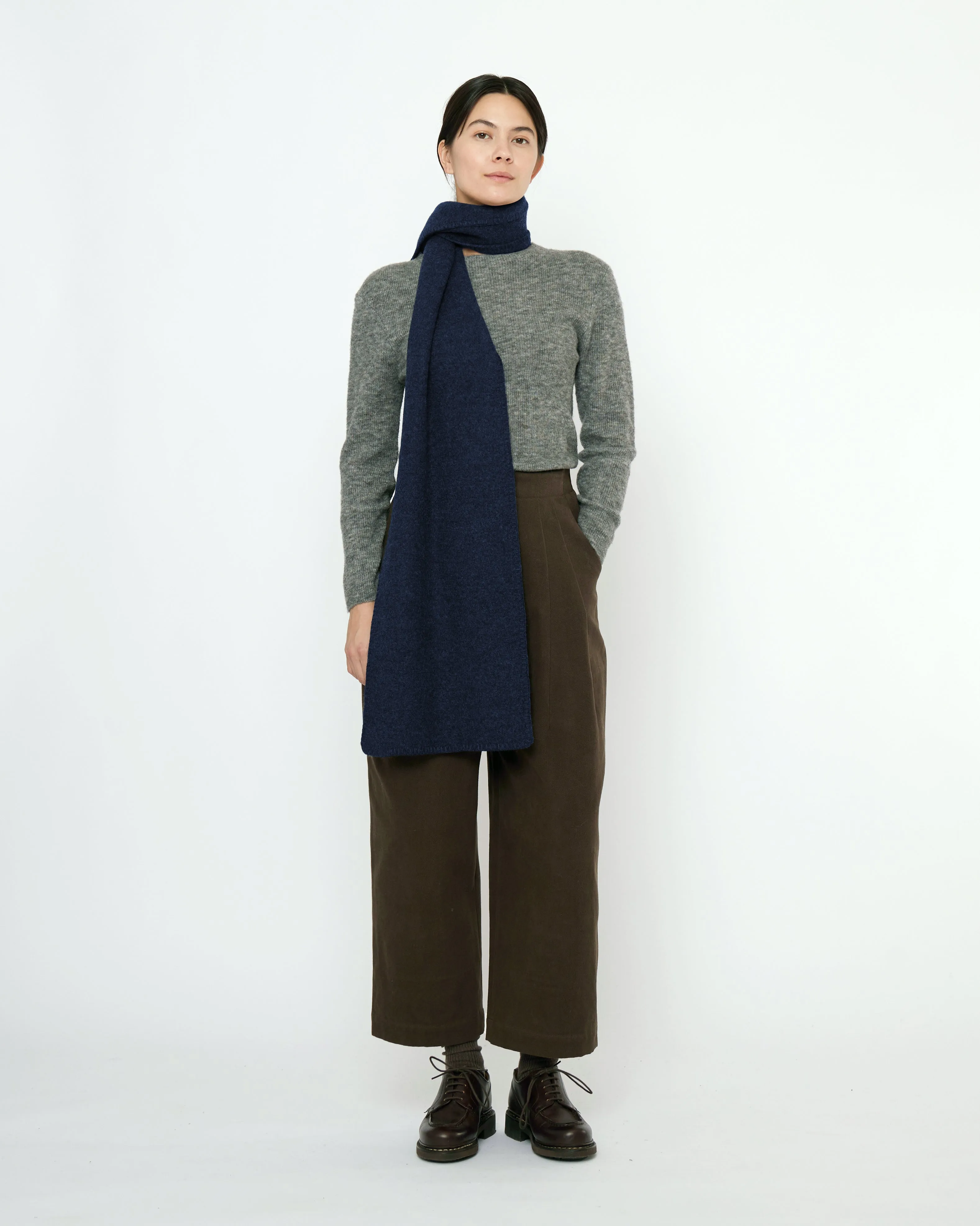 Long Scarf - Boiled Wool - FW25 - Navy sold by 7115 by Szeki product image thumbnail 2