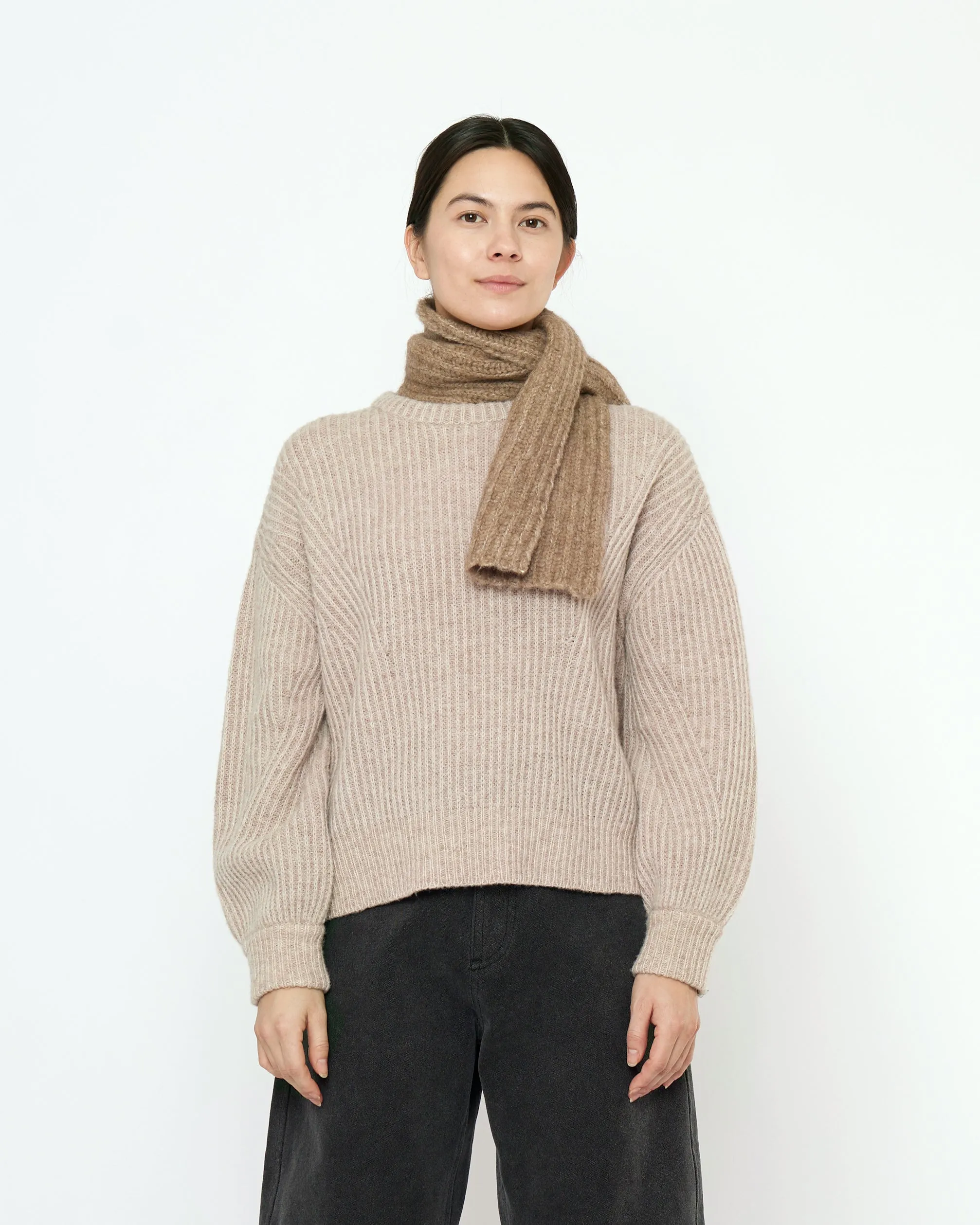 Cross Scarf - FW25 - Caramel Brown sold by 7115 by Szeki product image thumbnail 2