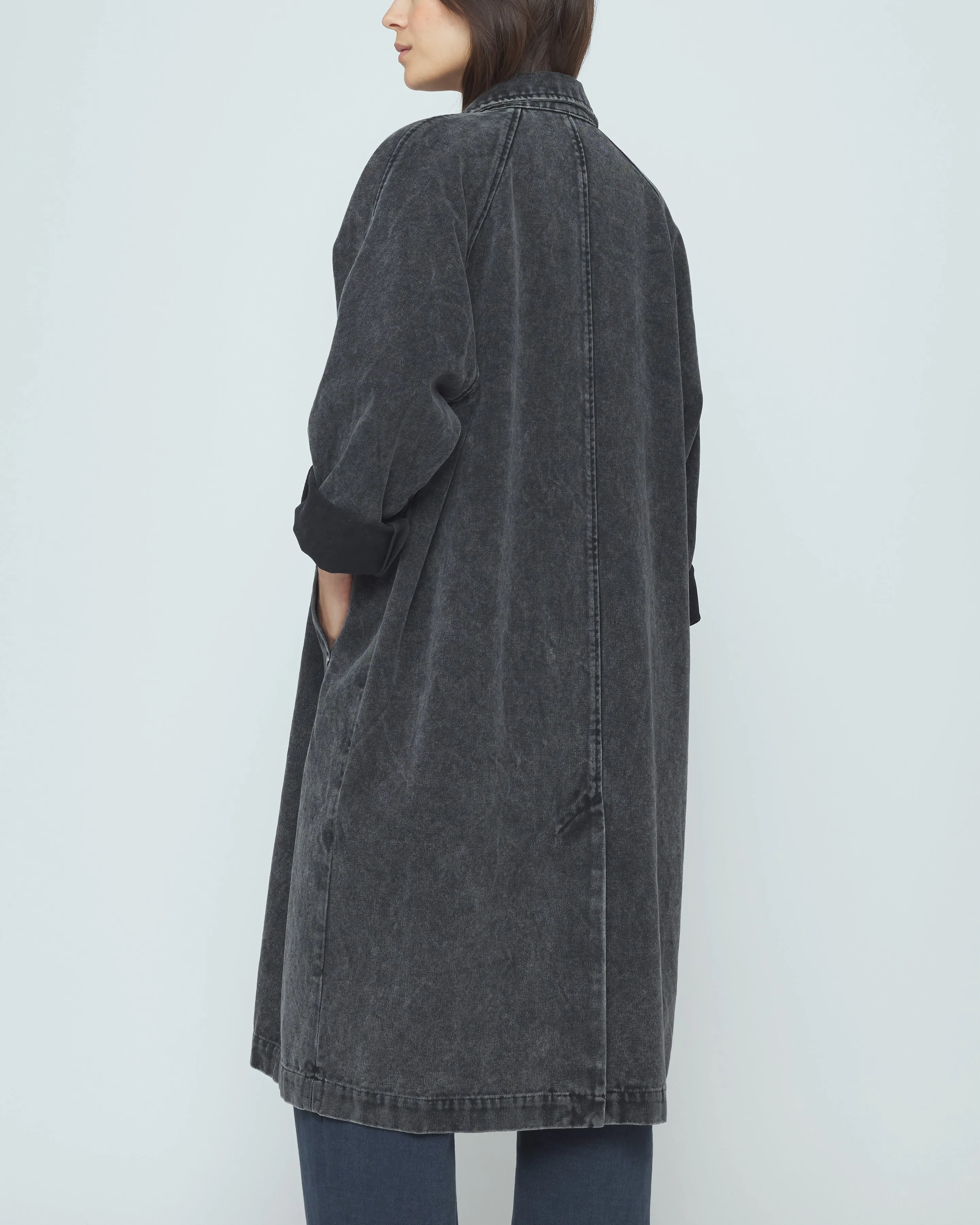 Fall Duster - SS26 - Spotted Washed Black sold by 7115 by Szeki product image thumbnail 2