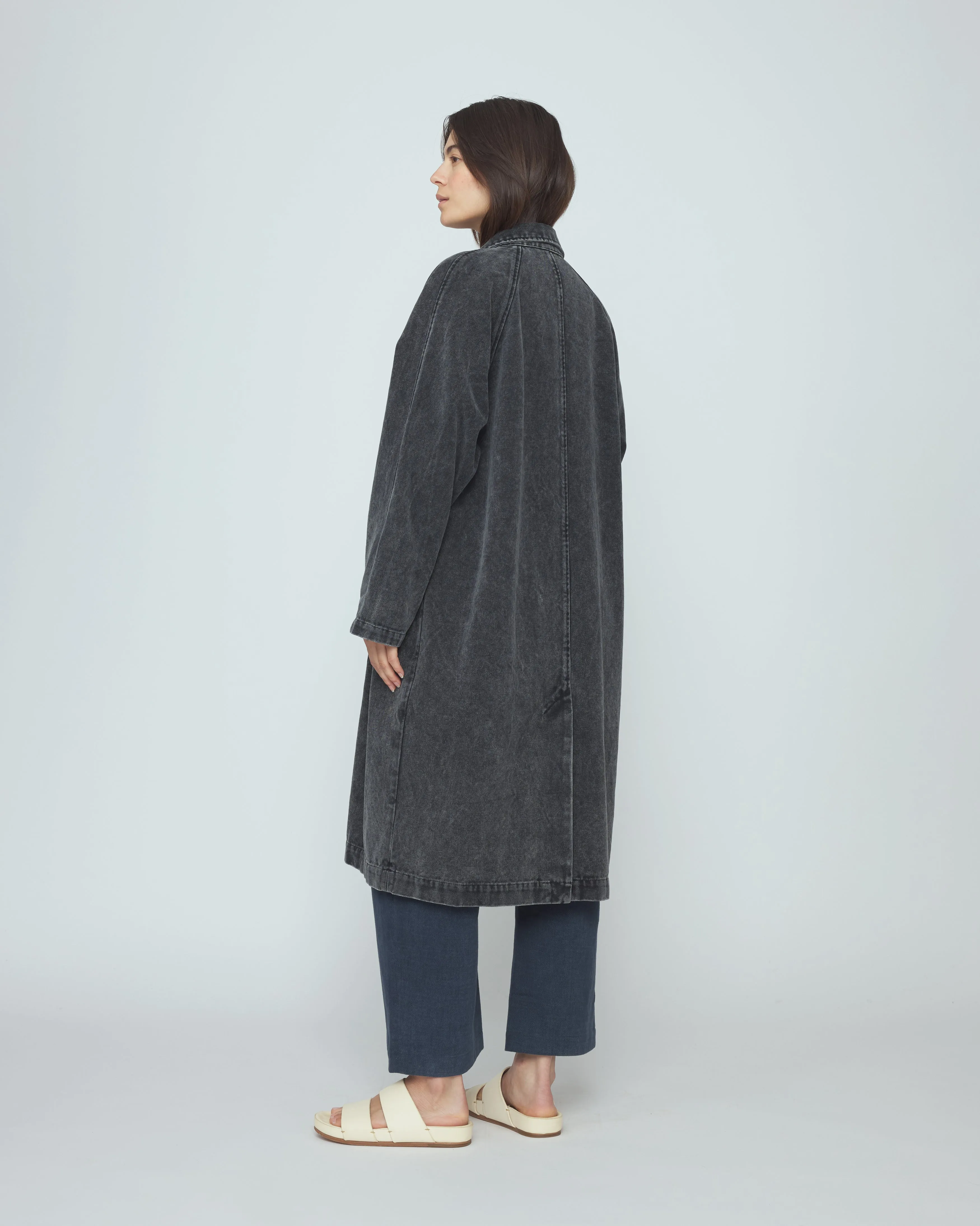 Fall Duster - SS26 - Spotted Washed Black sold by 7115 by Szeki product image thumbnail 5