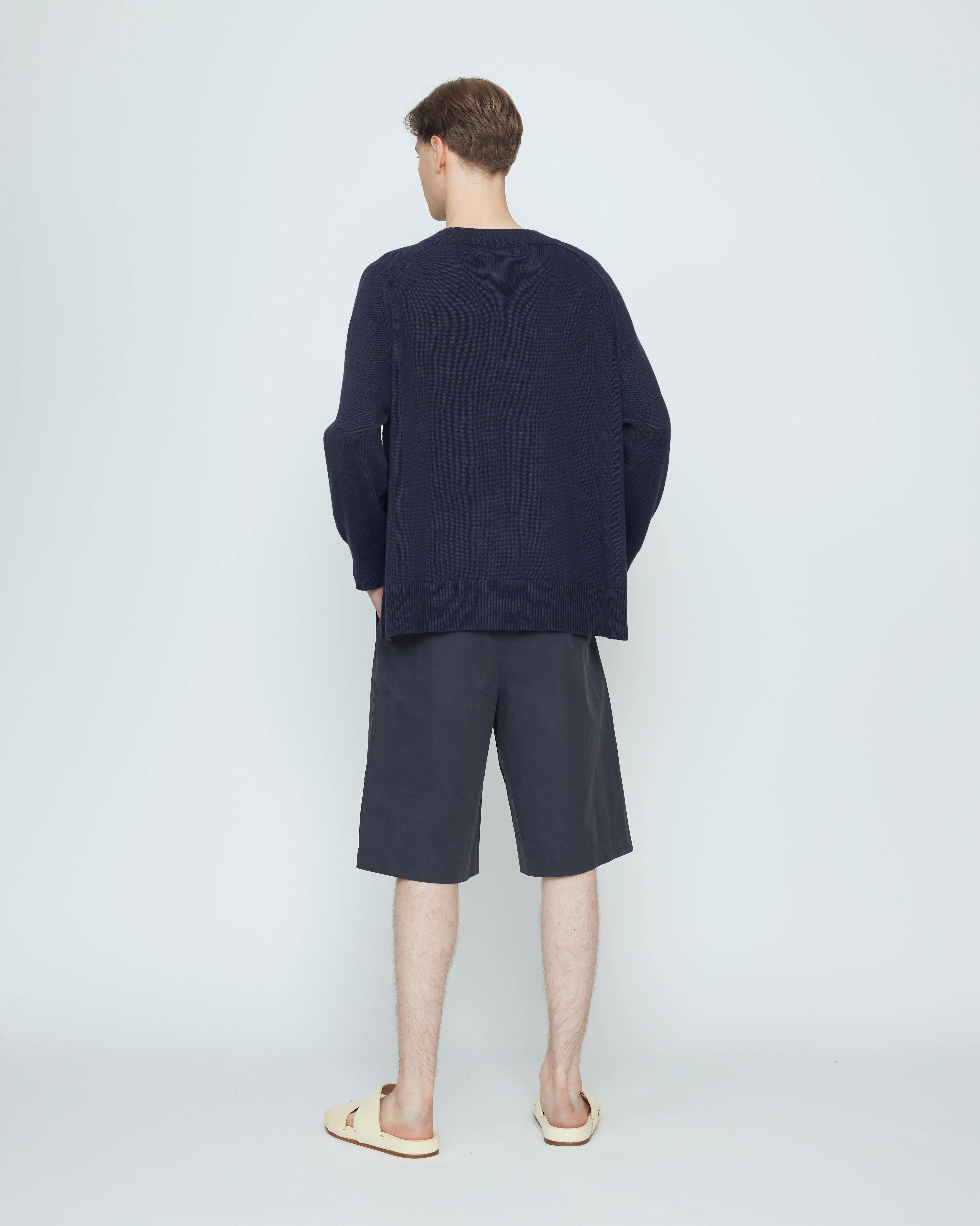 Roll Seam Pull Over - SS26 - Navy sold by 7115 by Szeki product image thumbnail 4
