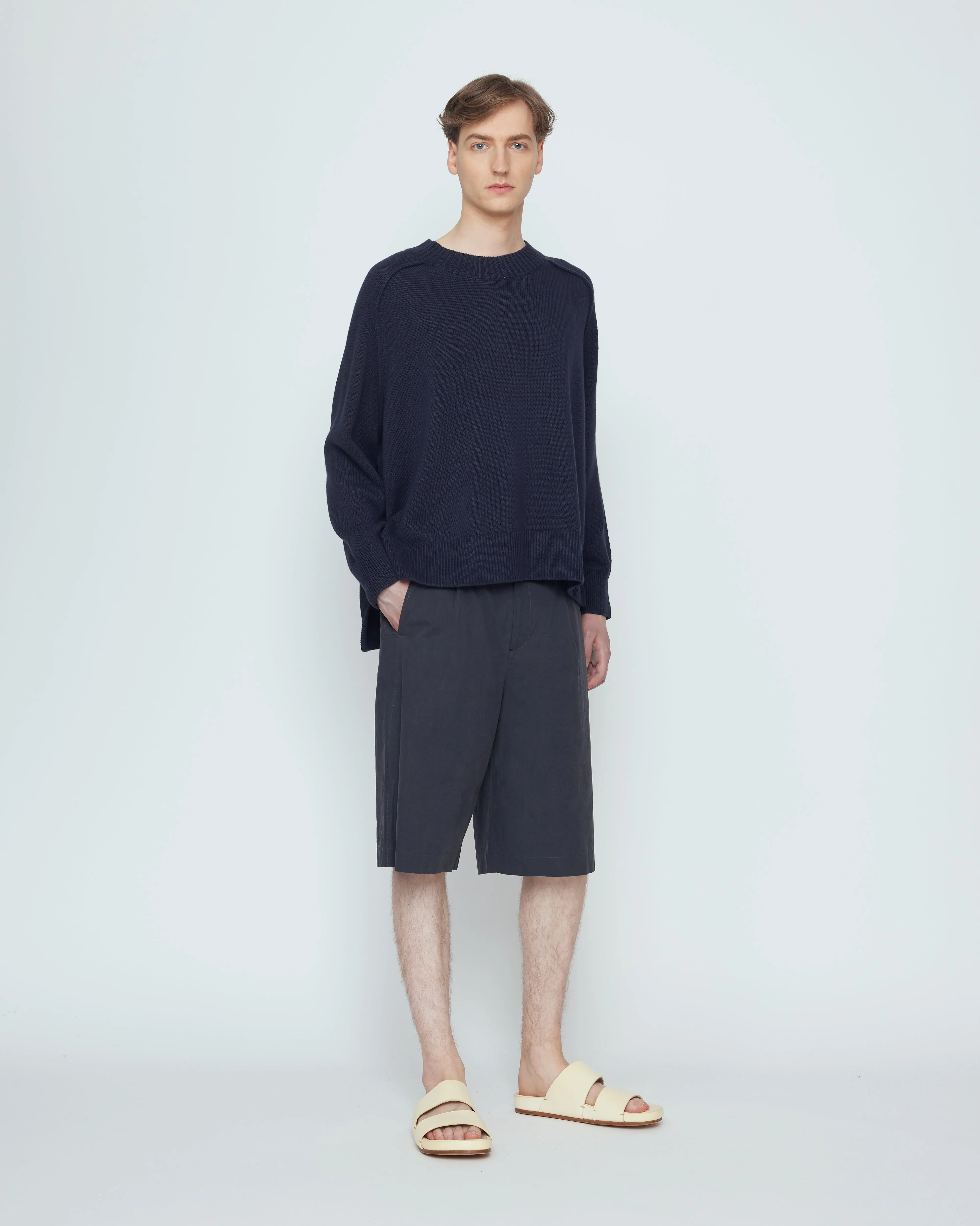 Roll Seam Pull Over - SS26 - Navy sold by 7115 by Szeki product image thumbnail 3