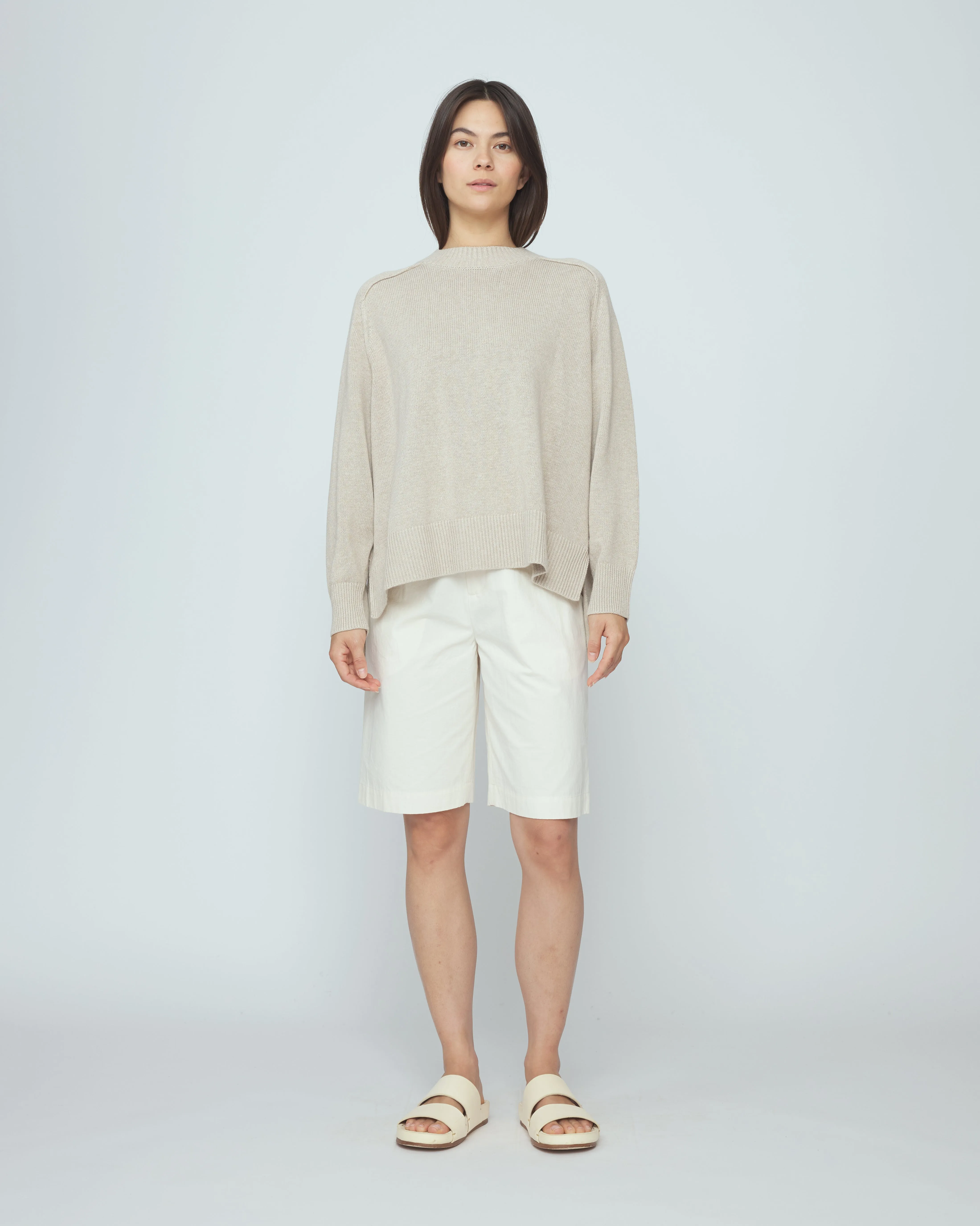 Roll Seam Pull Over - SS26 - Stone Beige sold by 7115 by Szeki product image thumbnail 3