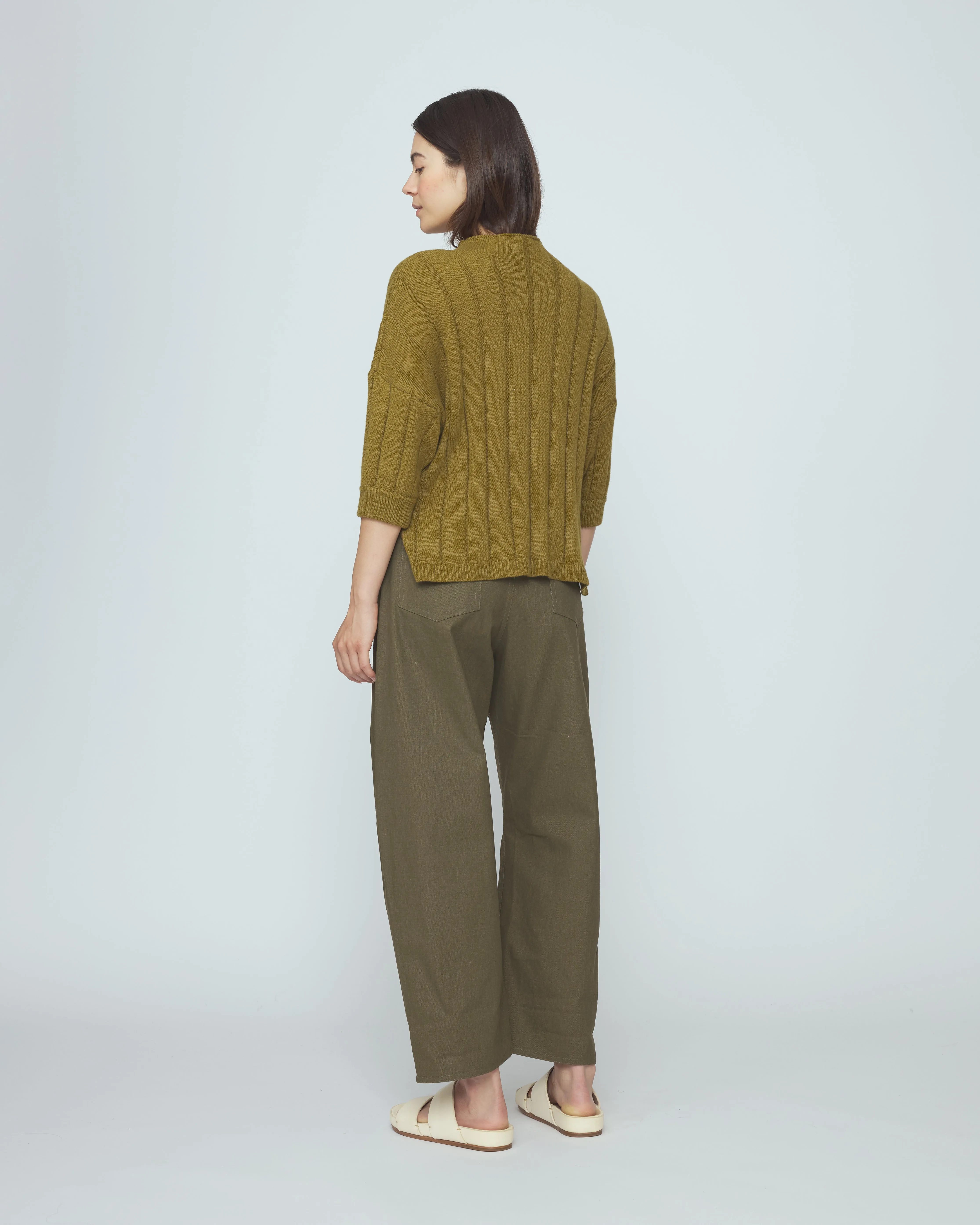 Mid Poet Mockneck Sweater - SS26 - Kelp sold by 7115 by Szeki product image thumbnail 2