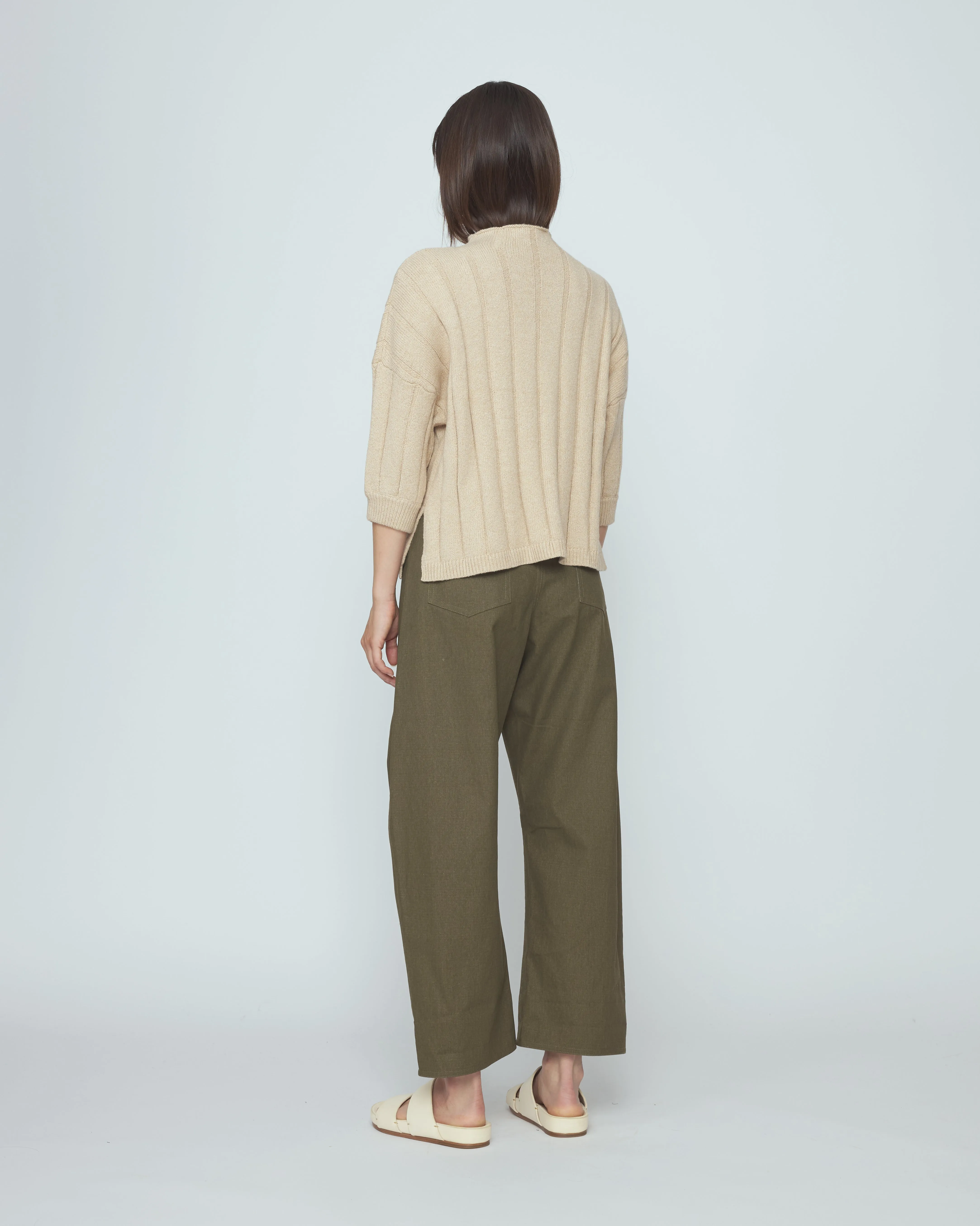 Mid Poet Mockneck Sweater - SS26 - Chickpea sold by 7115 by Szeki product image thumbnail 2