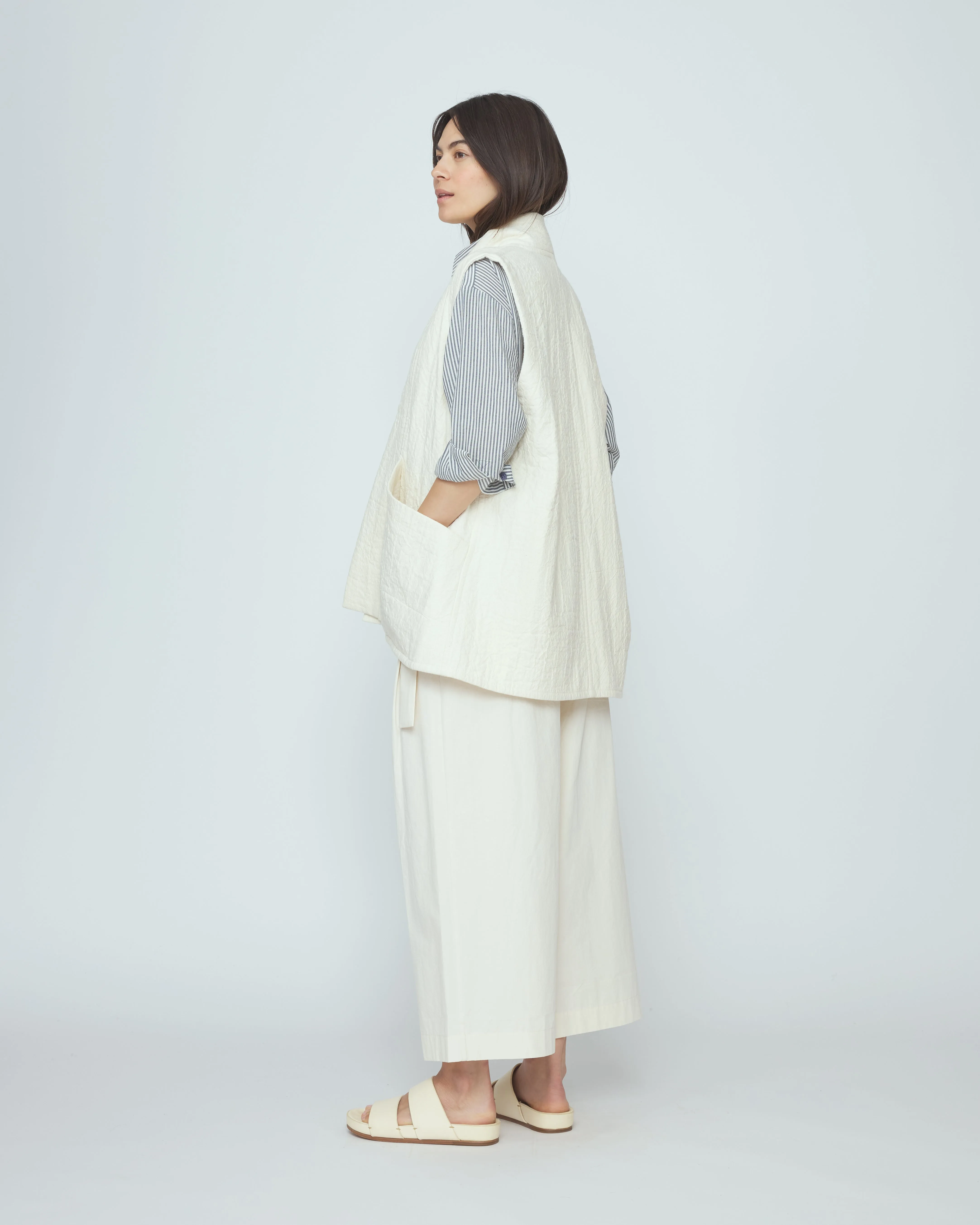 Reversible Vest - SS26 - Bone White sold by 7115 by Szeki product image thumbnail 2