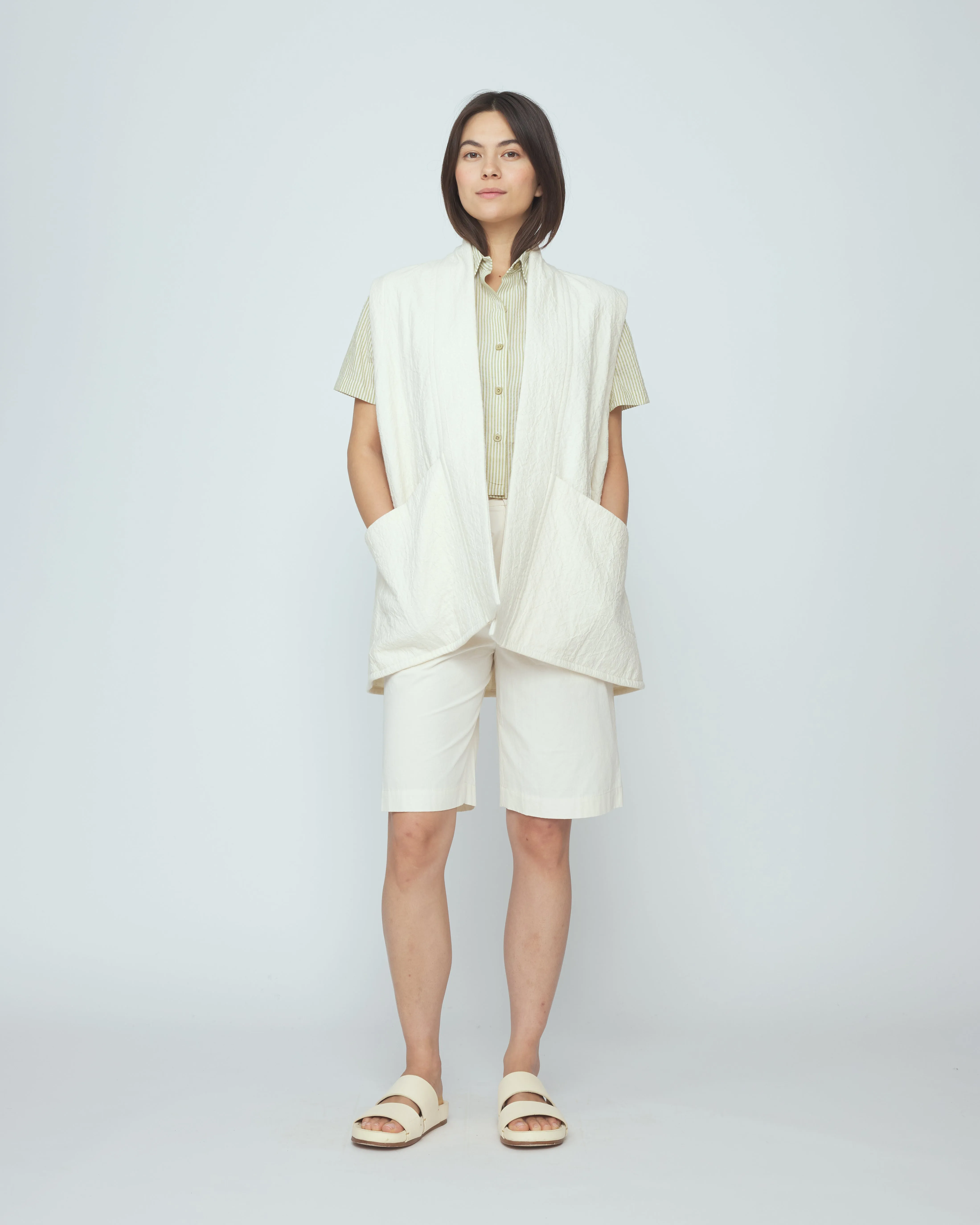 Reversible Vest - SS26 - Bone White sold by 7115 by Szeki product image thumbnail 4