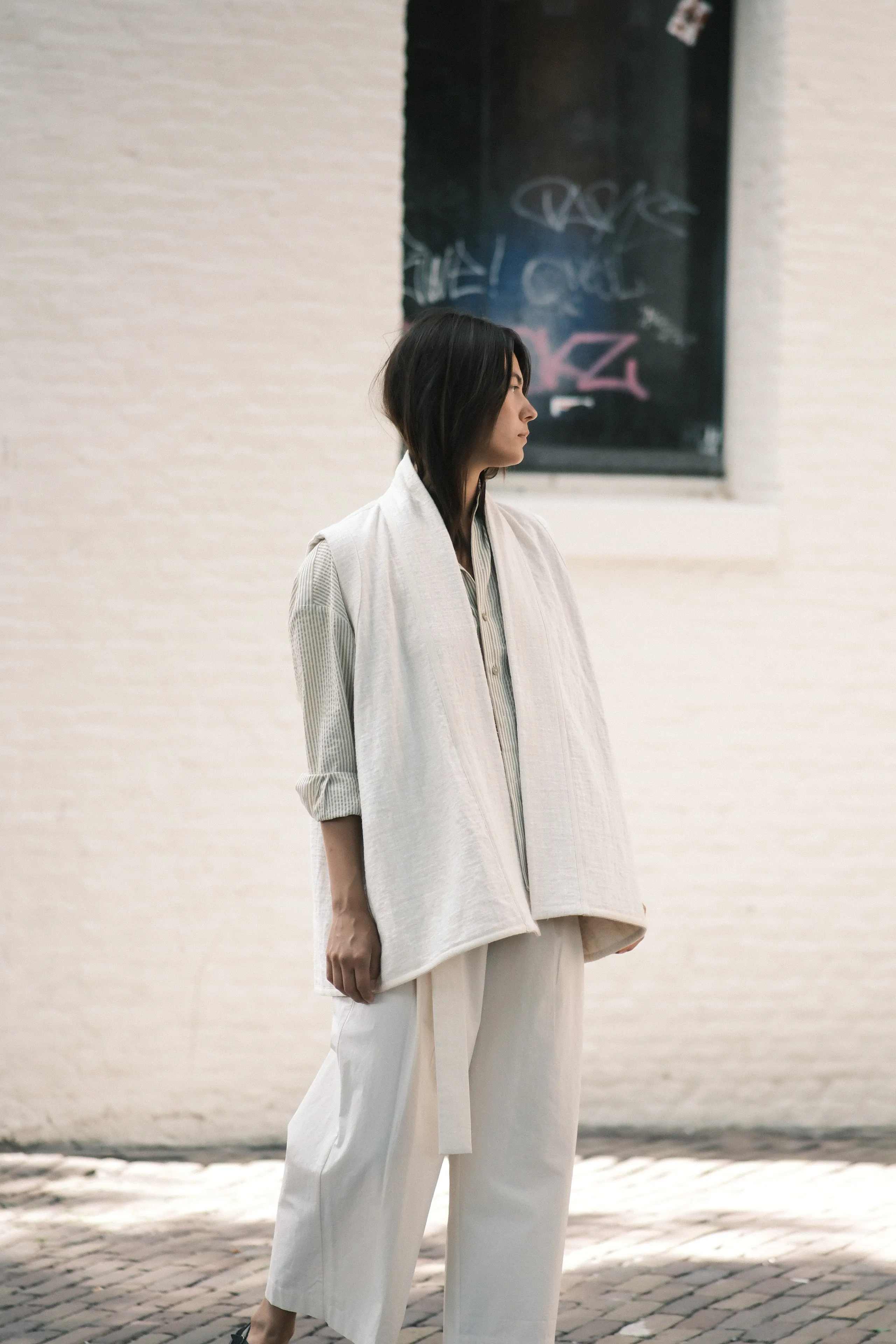 Reversible Vest - SS26 - Bone White sold by 7115 by Szeki product image thumbnail 5