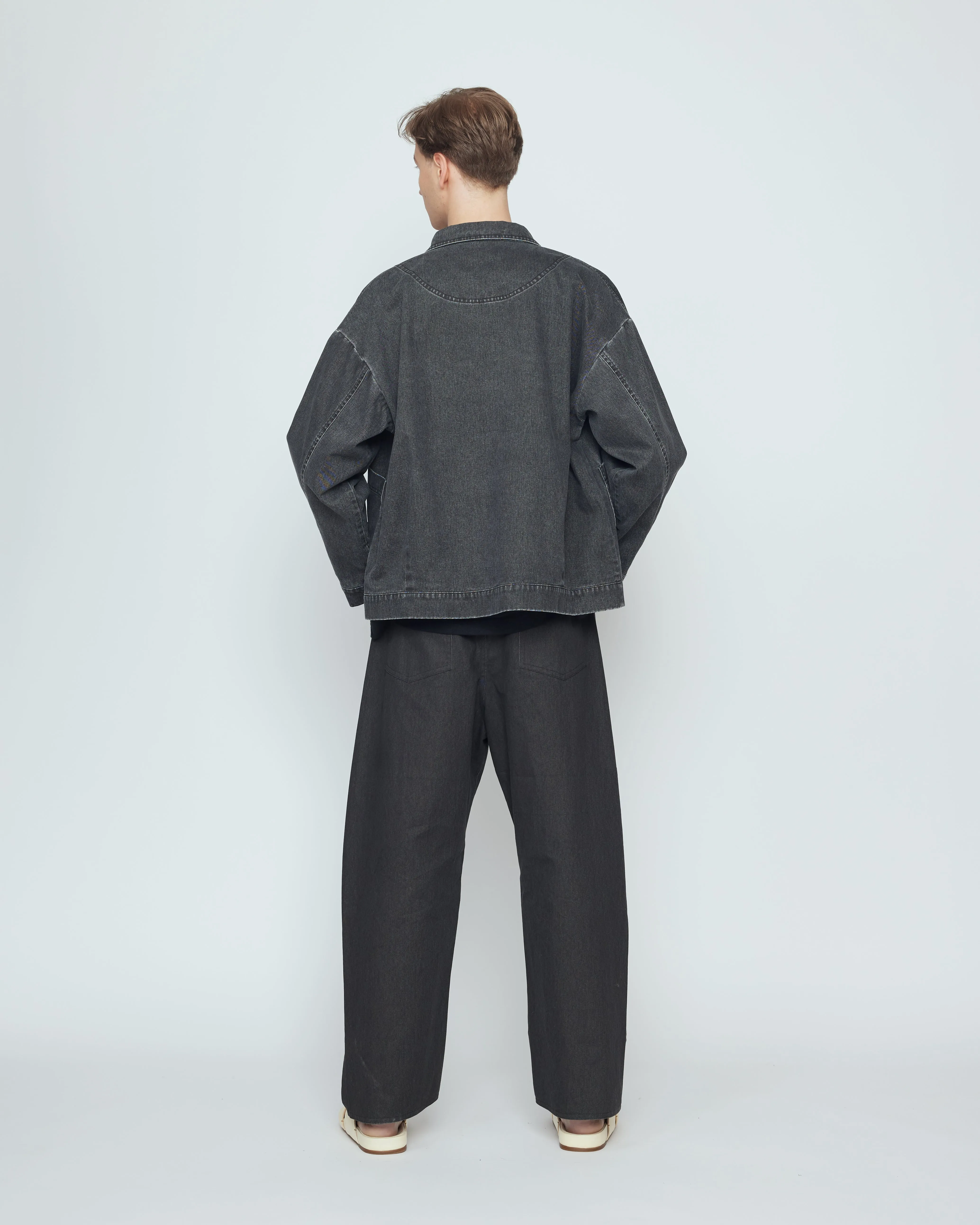 Signature Panel Pockets Jacket - Spring Edition - Washed Black sold by 7115 by Szeki product image thumbnail 2