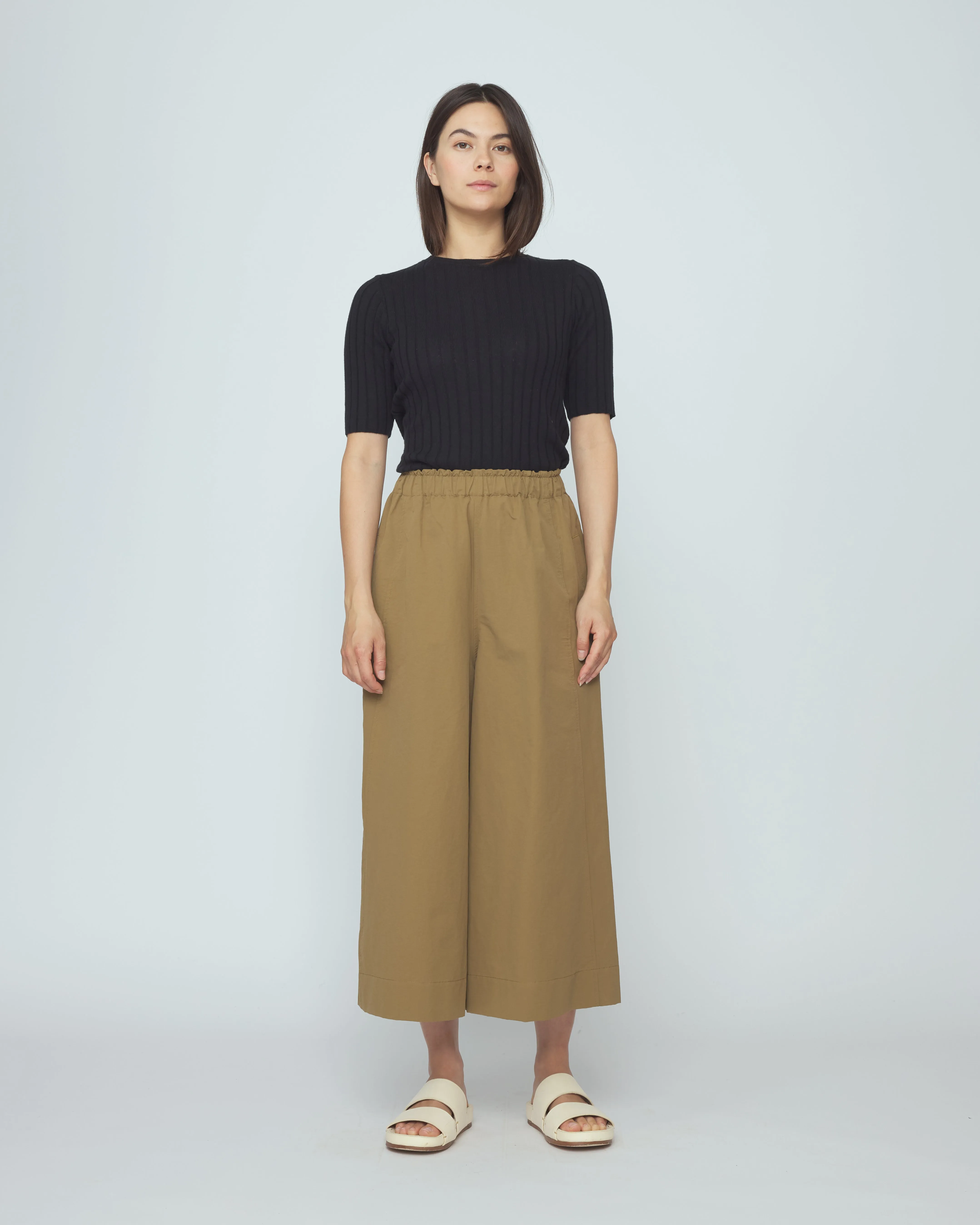 Ribbed Short Sleeves - SS26 - Black sold by 7115 by Szeki product image thumbnail 3