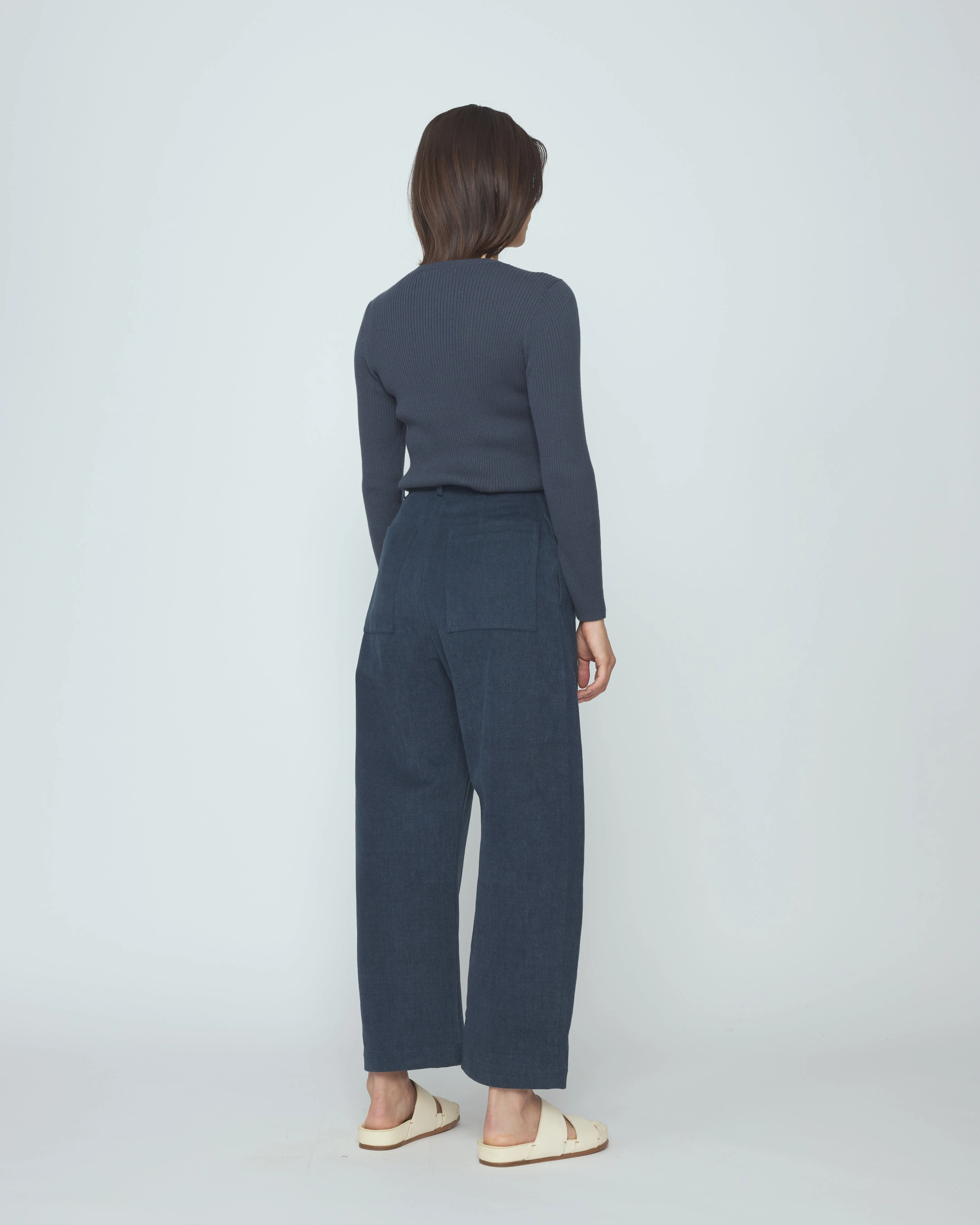 Ribbed Long Sleeves - SS26 - Stone Navy sold by 7115 by Szeki product image thumbnail 2