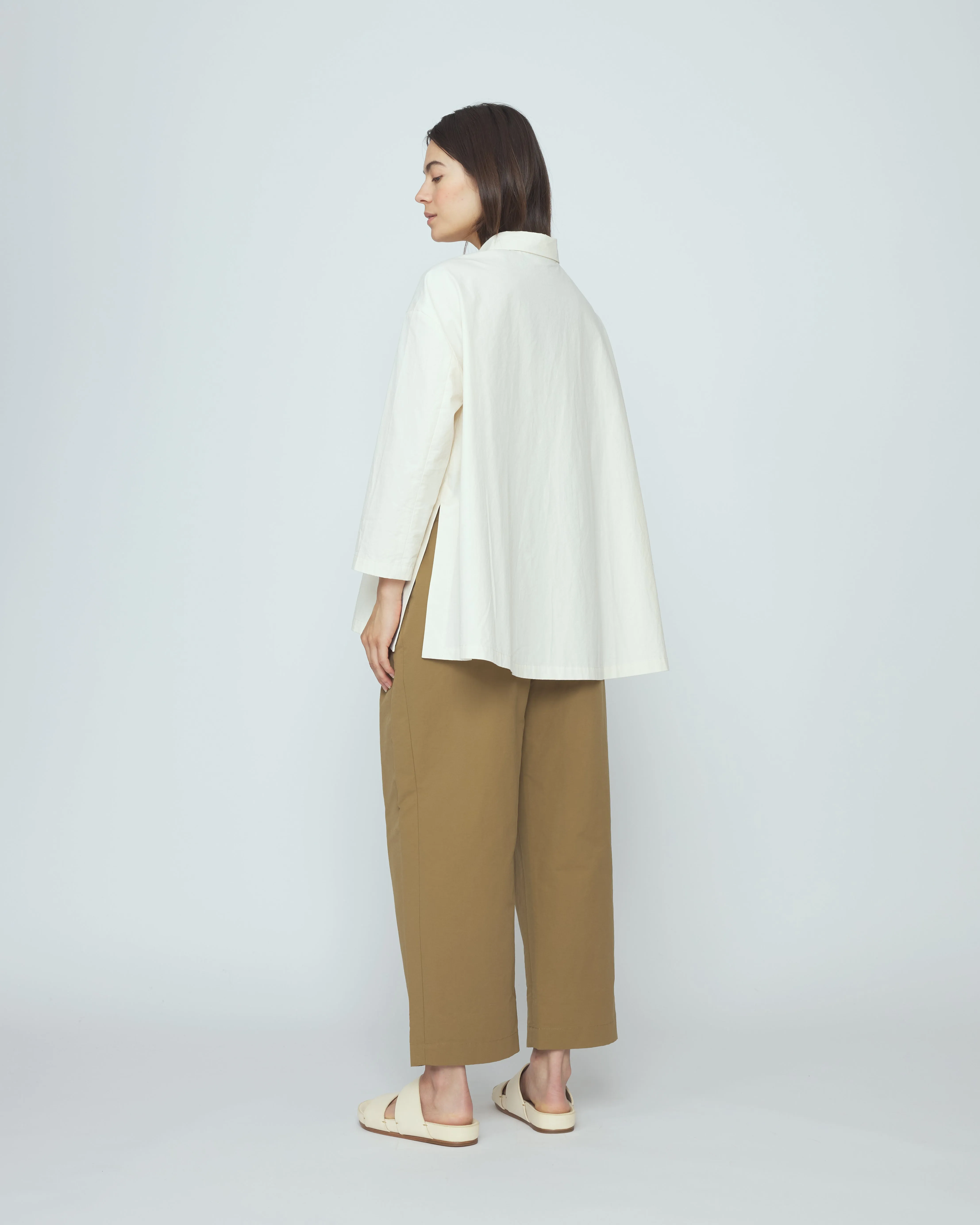 Papery 3/4 Button Up - SS26 - Rice White sold by 7115 by Szeki product image thumbnail 2