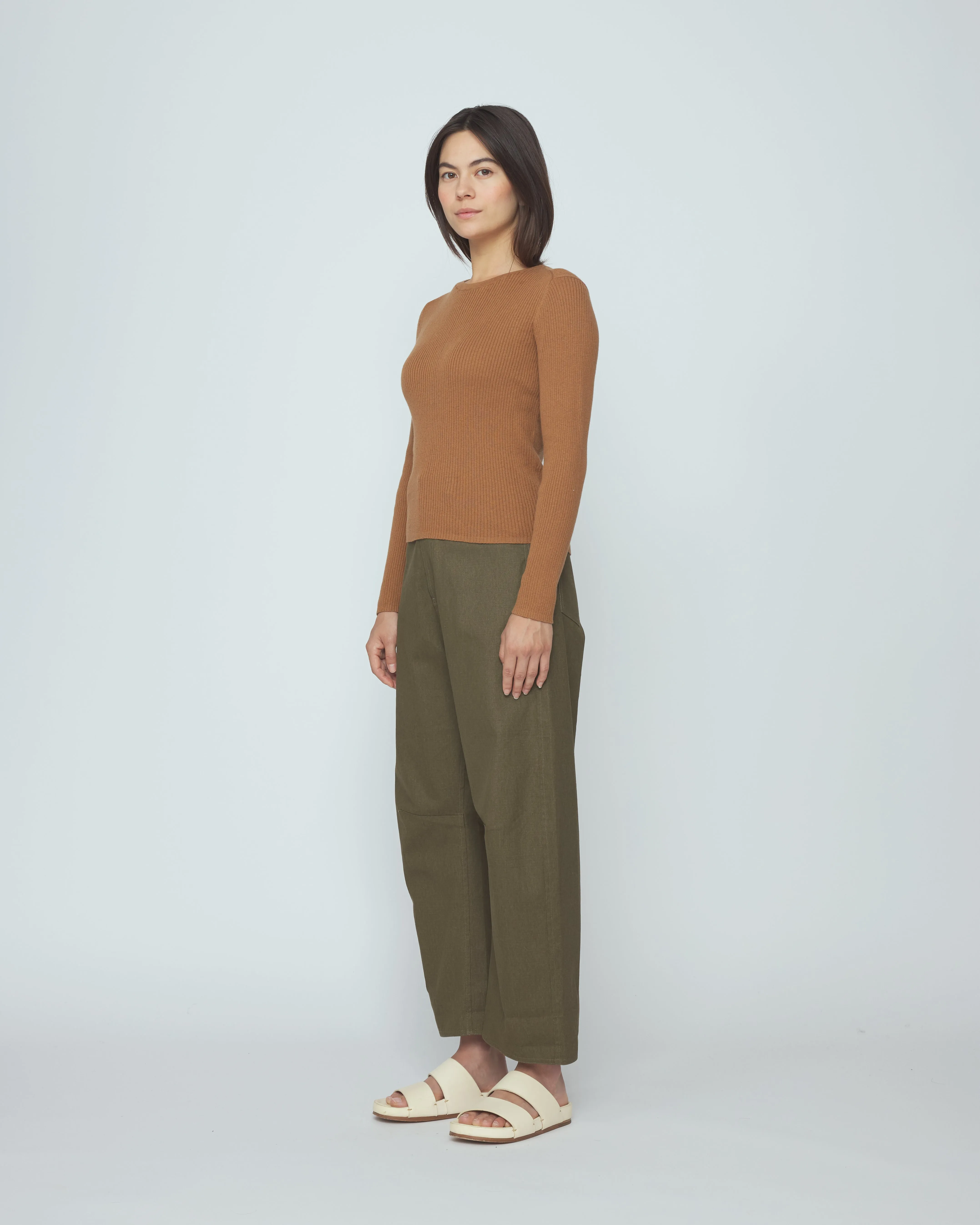 Ribbed Long Sleeves - SS26 - Rust sold by 7115 by Szeki product image thumbnail 4